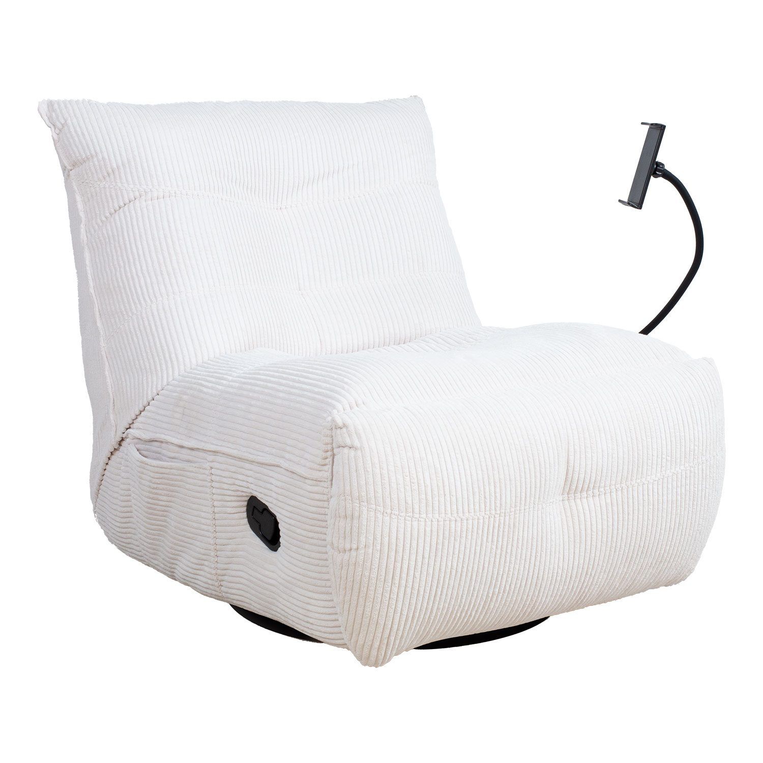 Recliner vilstol Selor med manuell mekanism - creme