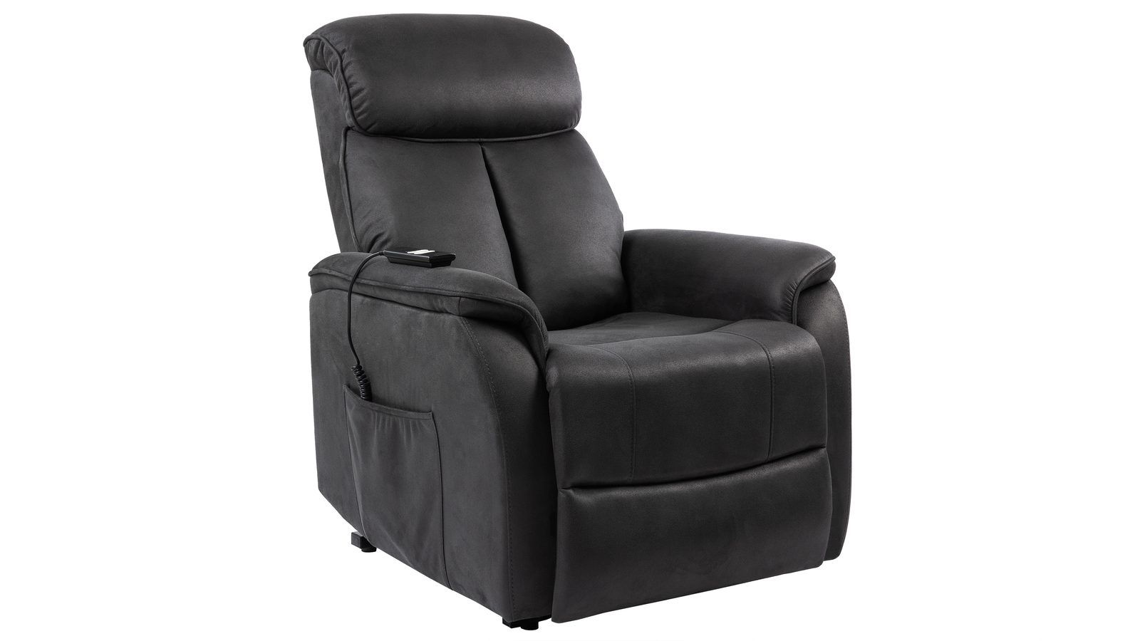Reclinerfåtölj Eirvik med Elektrisk Lift - lacey grey