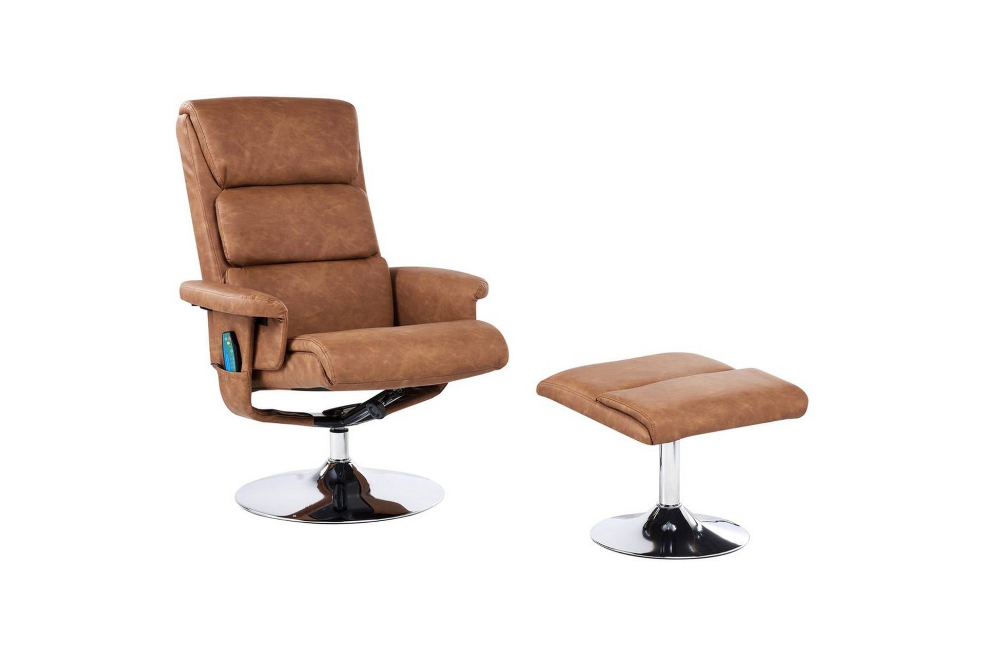 Reclinerf&aring;t&ouml;lj Legend - Brun, Silver