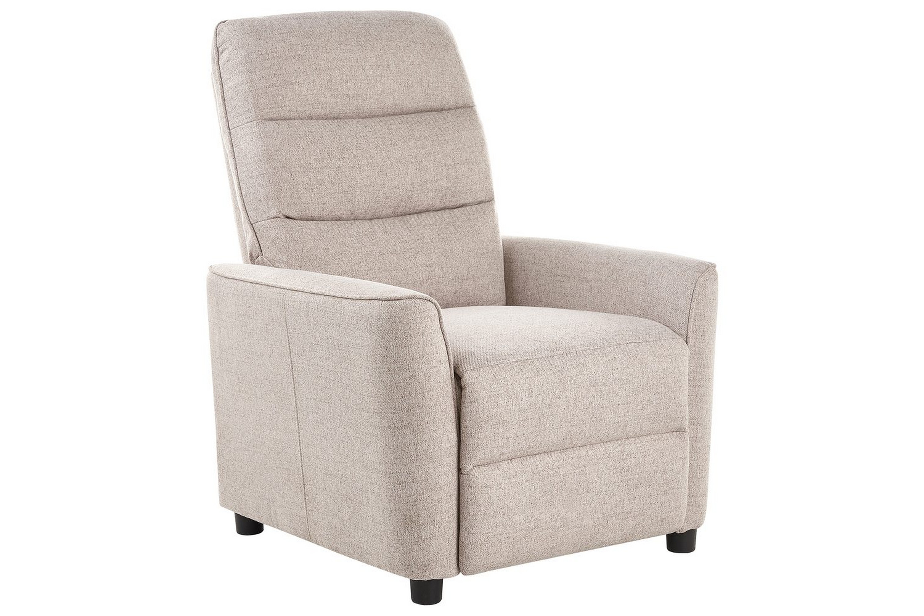Reclinerfåtölj Sande Beige/svart Beige/svart