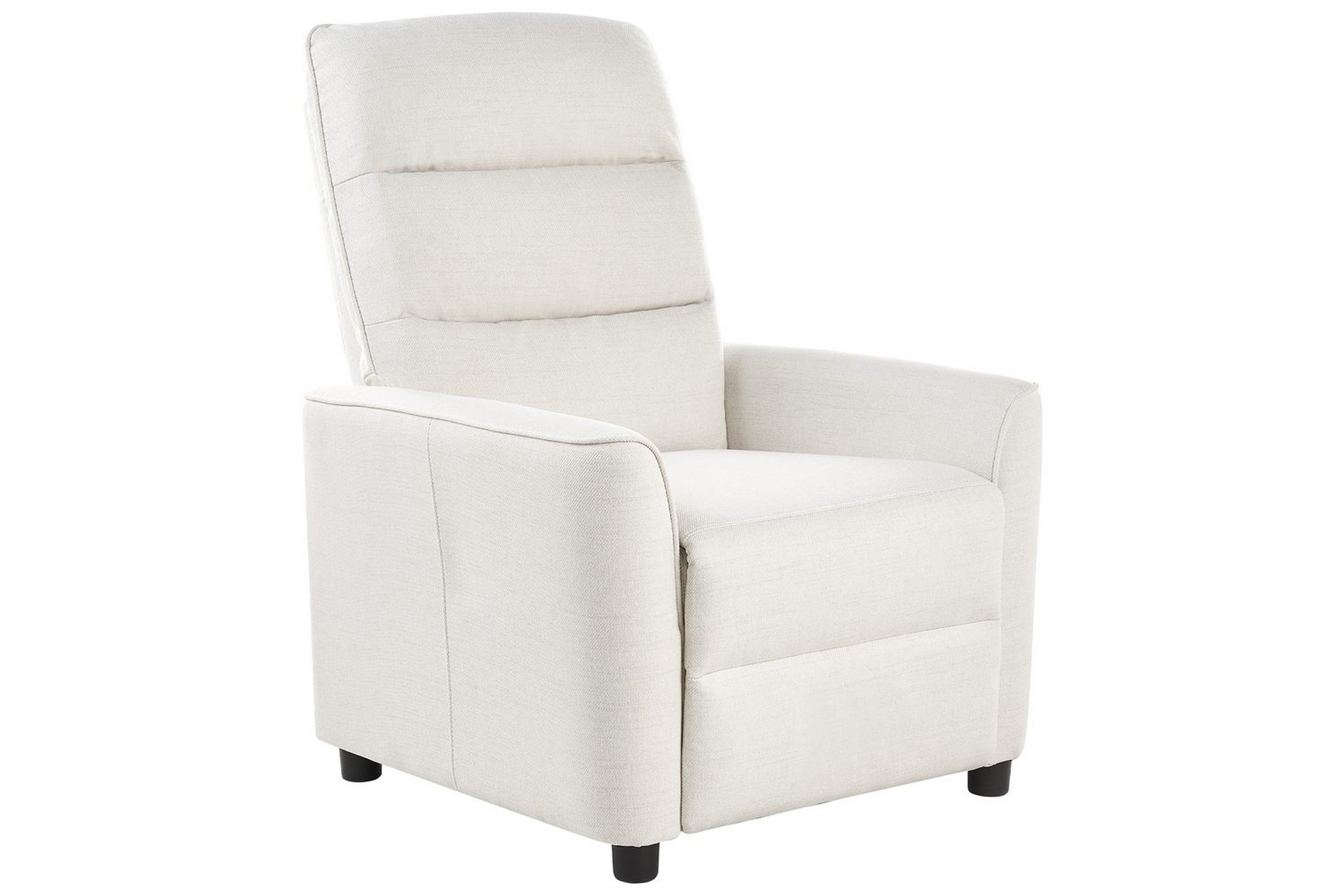 Reclinerfåtölj Sande Vit/Svart Vit/Svart