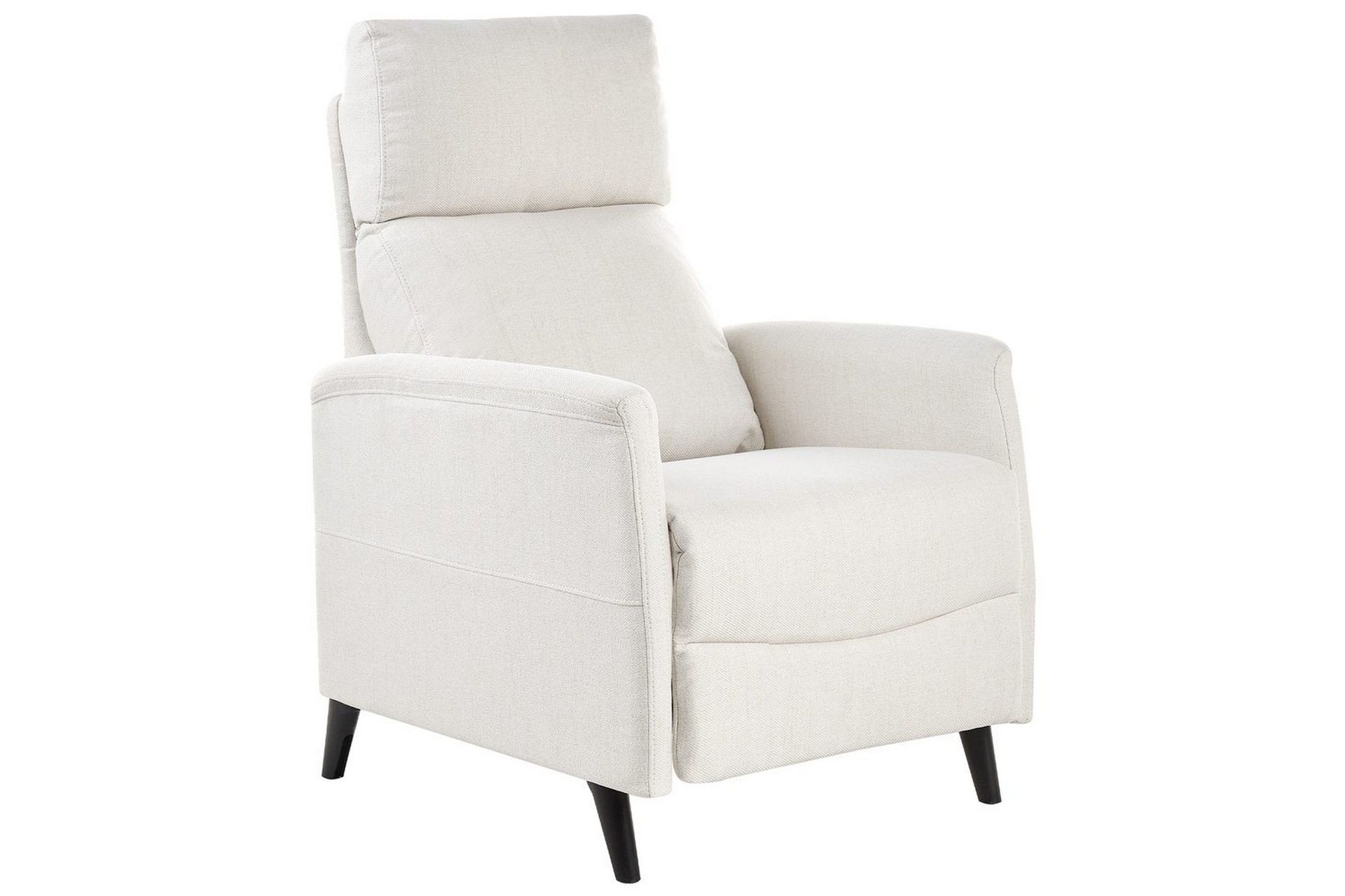 Reclinerfåtölj Selvik Vit/Svart - Vit/Svart