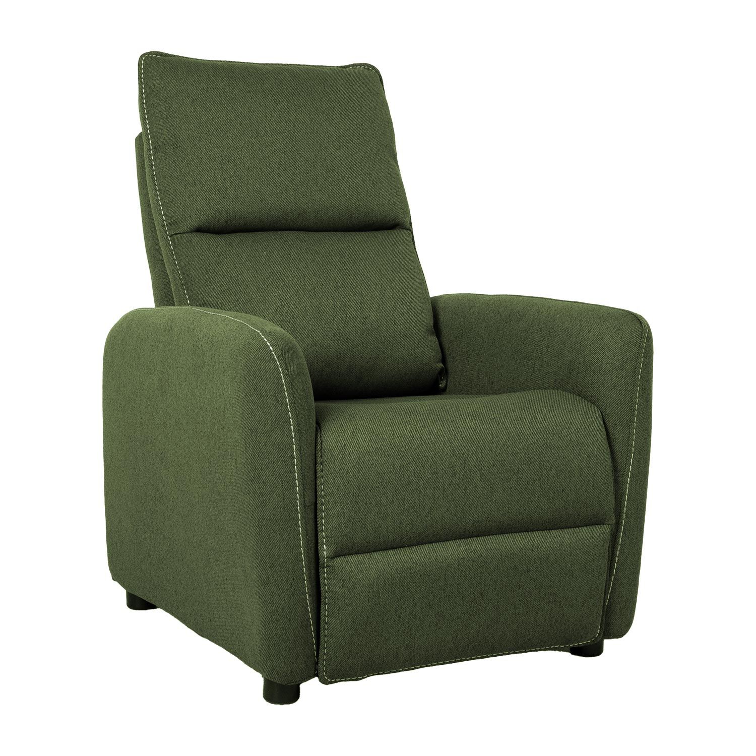Reclinerf&aring;t&ouml;lj &Ouml;rsvik med push back-mekanism - gr&ouml;n