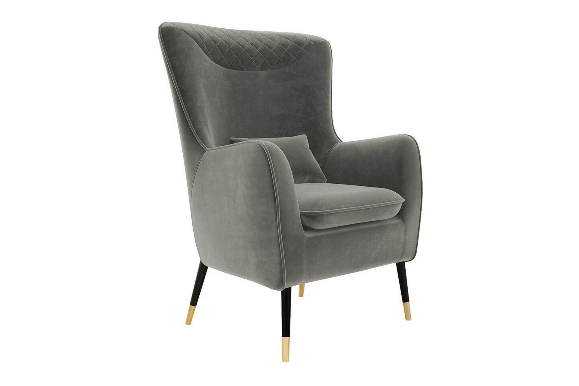 rushmore fåtölj grey/black -