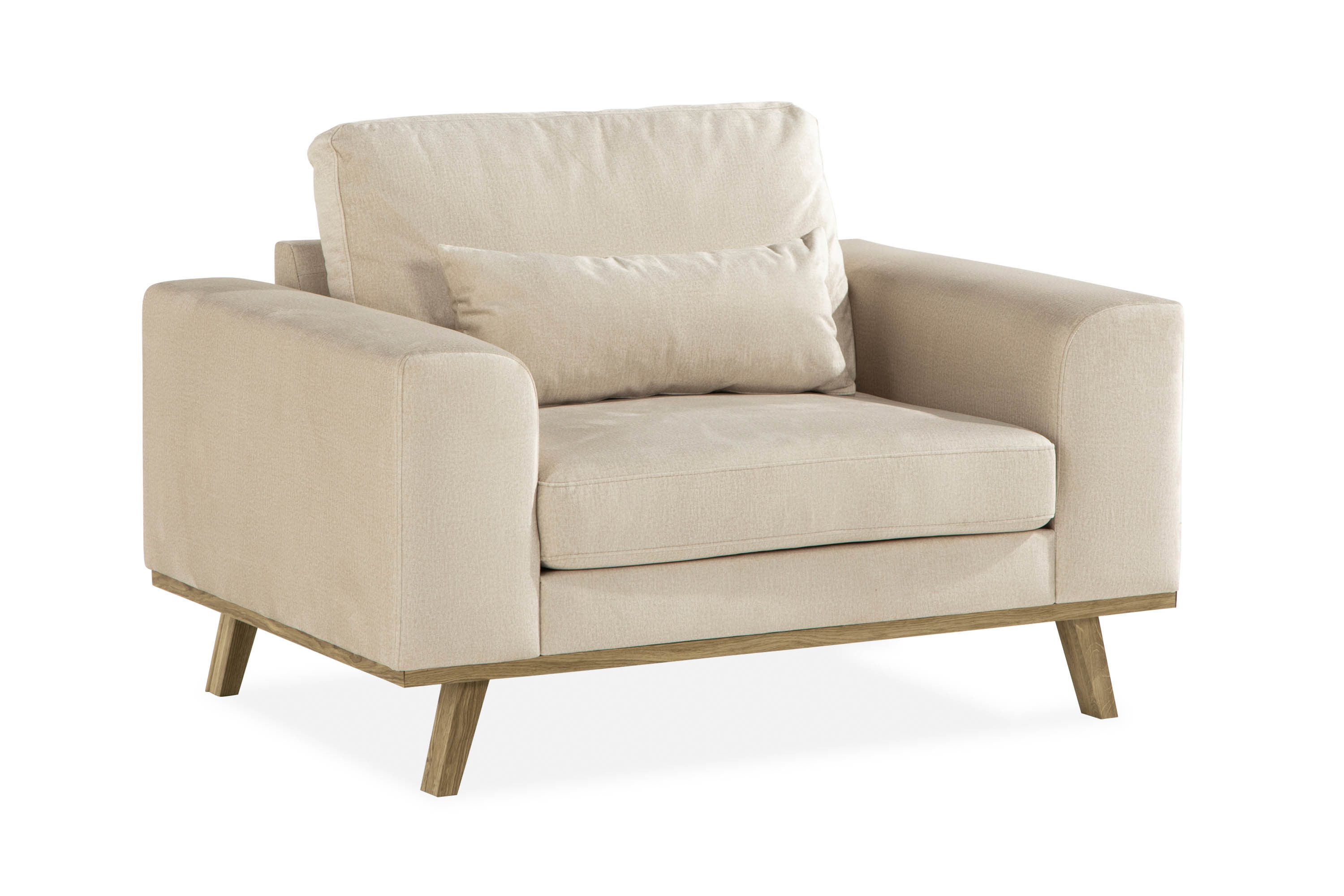 Copenhagen Fåtölj Sammet Beige