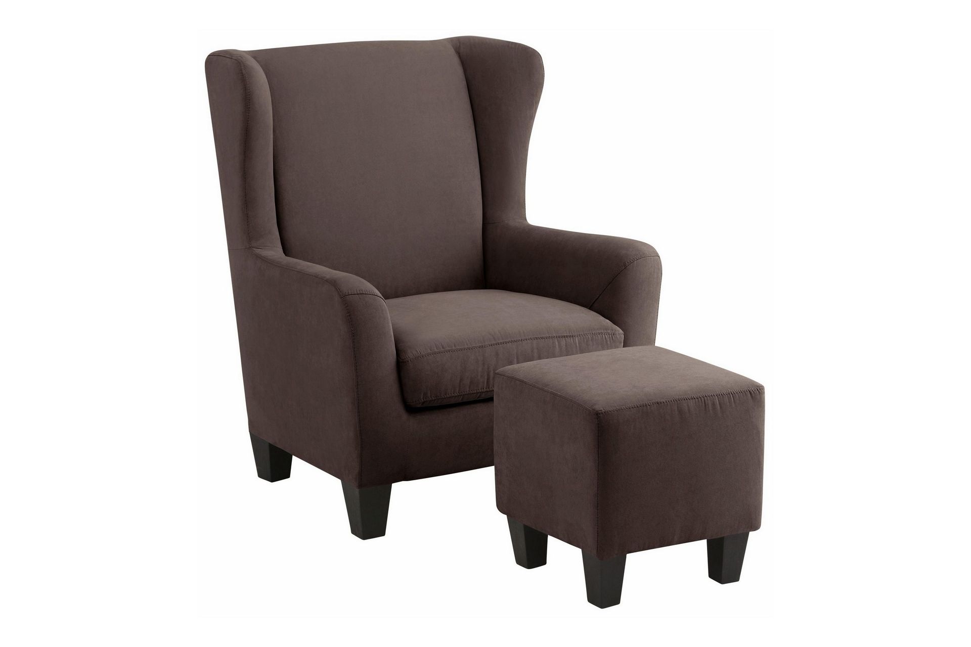 Silfa F&aring;t&ouml;lj Microfiber - Brun