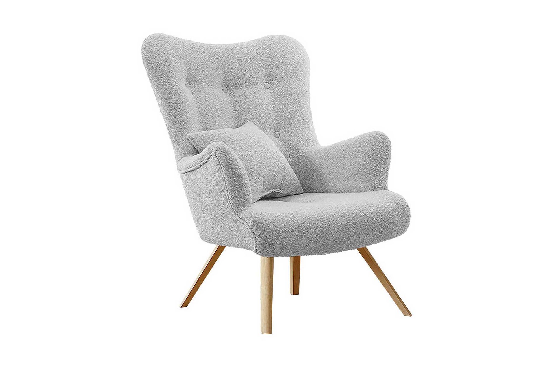 skandynawski fåtölj -