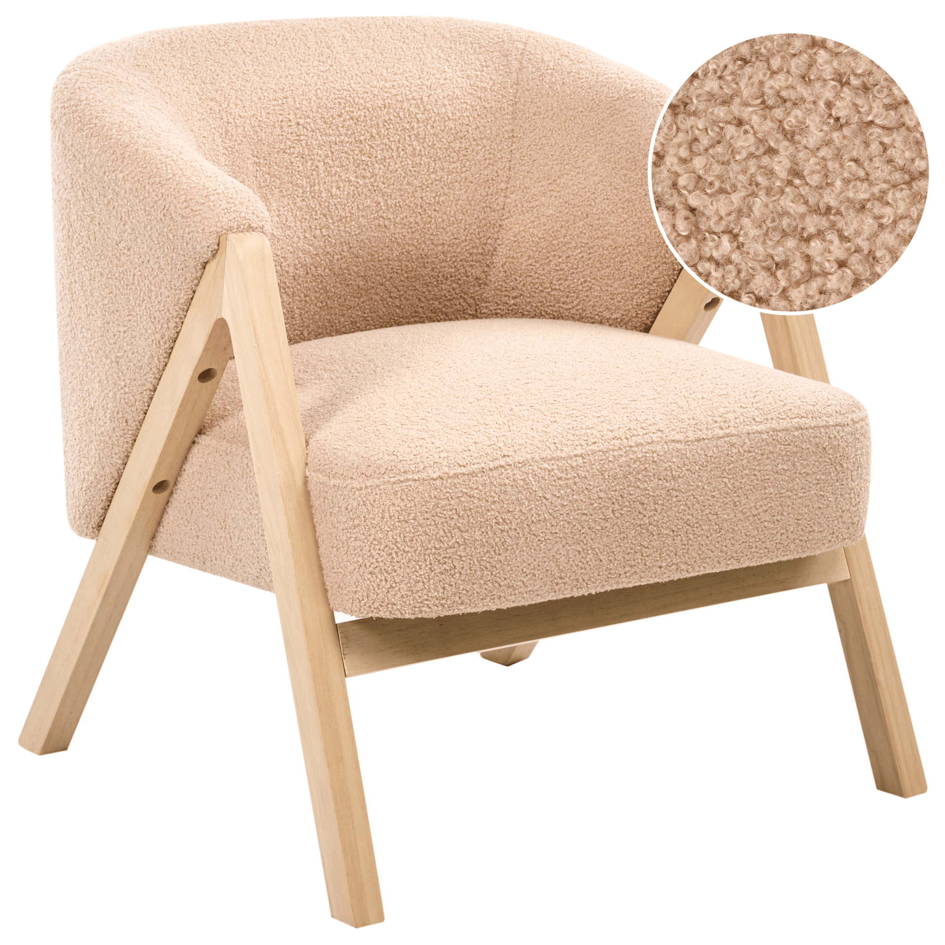 Fåtölj Skei - Beige