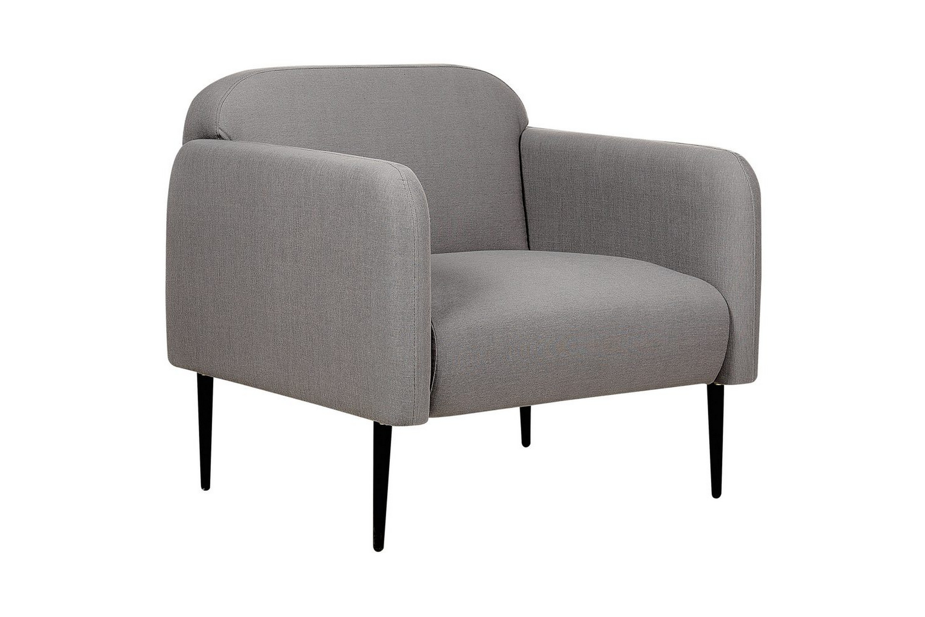 fåtölj stouby - grå, svart