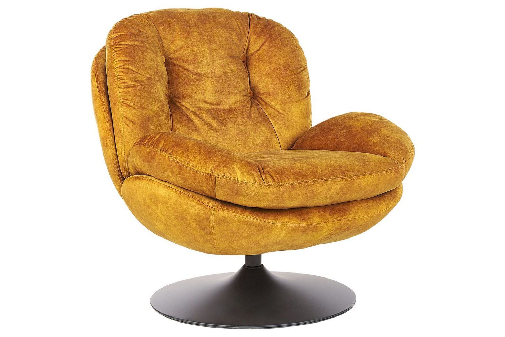 Sv&auml;ngbar f&aring;t&ouml;lj Nolvik - Gul, Svart