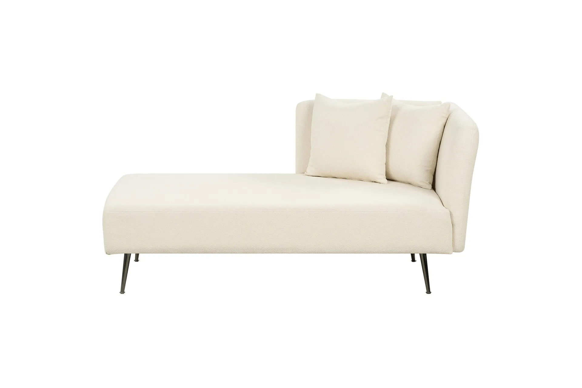 toyoko schäslong 156 cm höger - svart/vit