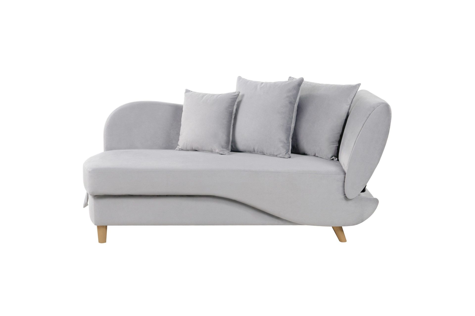 Trehan Sch&auml;slong 157 cm H&ouml;ger - Gr&aring;