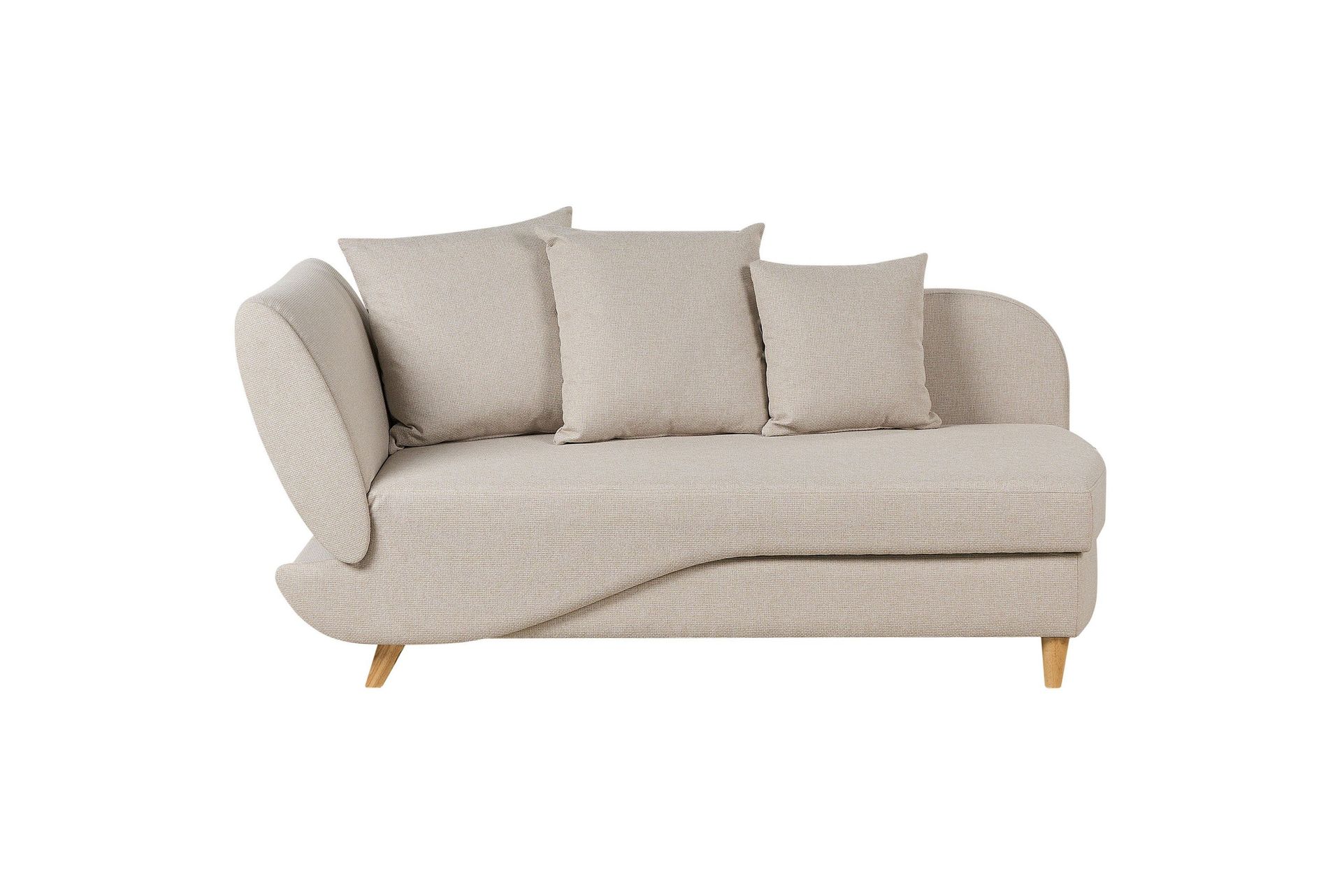 Trehan Sch&auml;slong 157 cm V&auml;nster - Beige