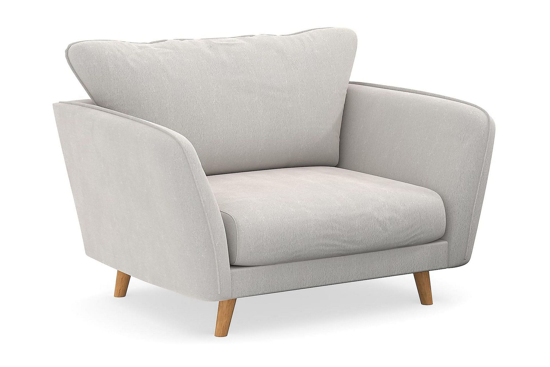 Trend Lyx F&aring;t&ouml;lj - Vit Sammet