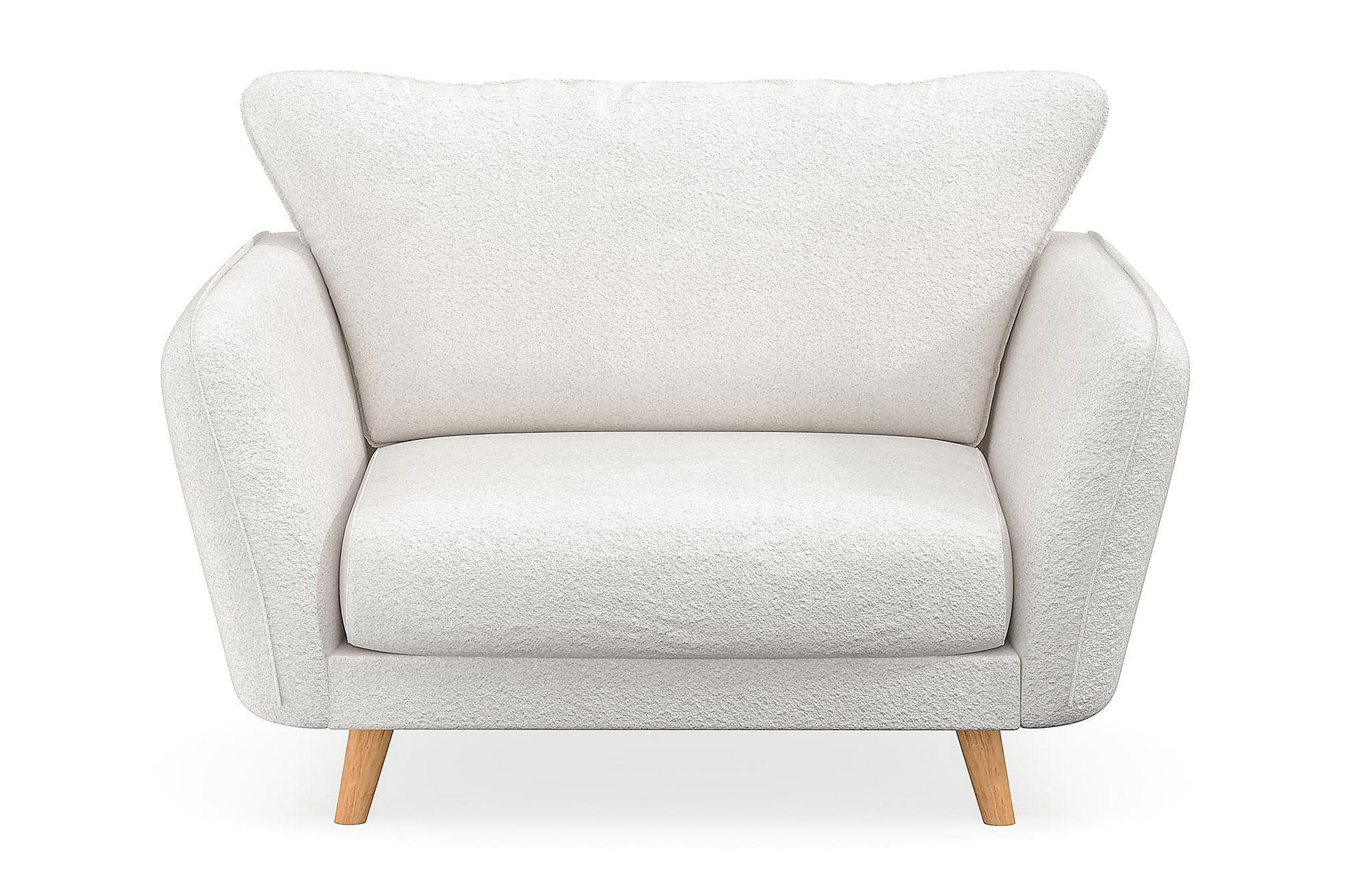 Trend Lyx Fåtölj VitBouclé