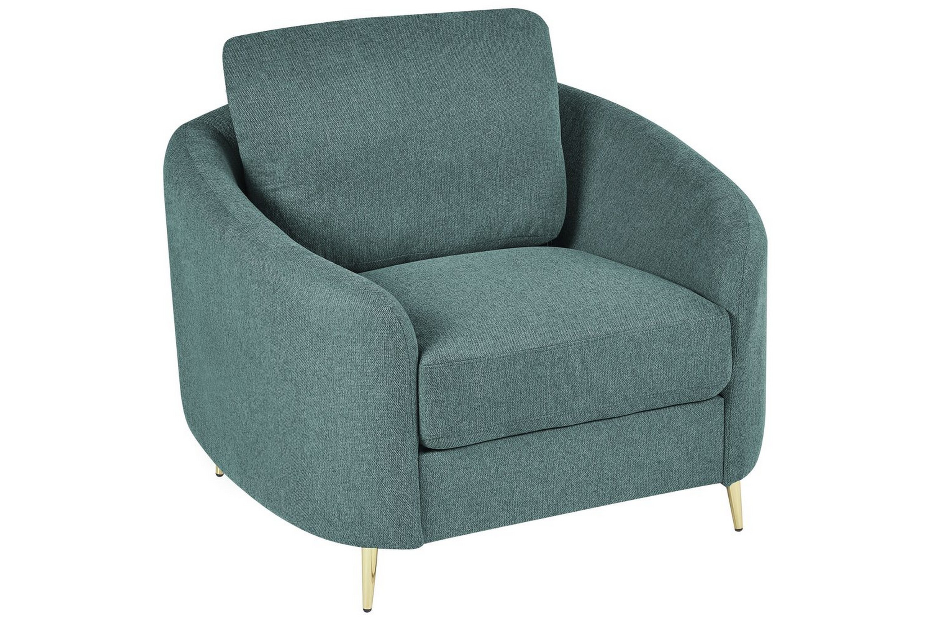 fåtölj trosa - grönt, guld