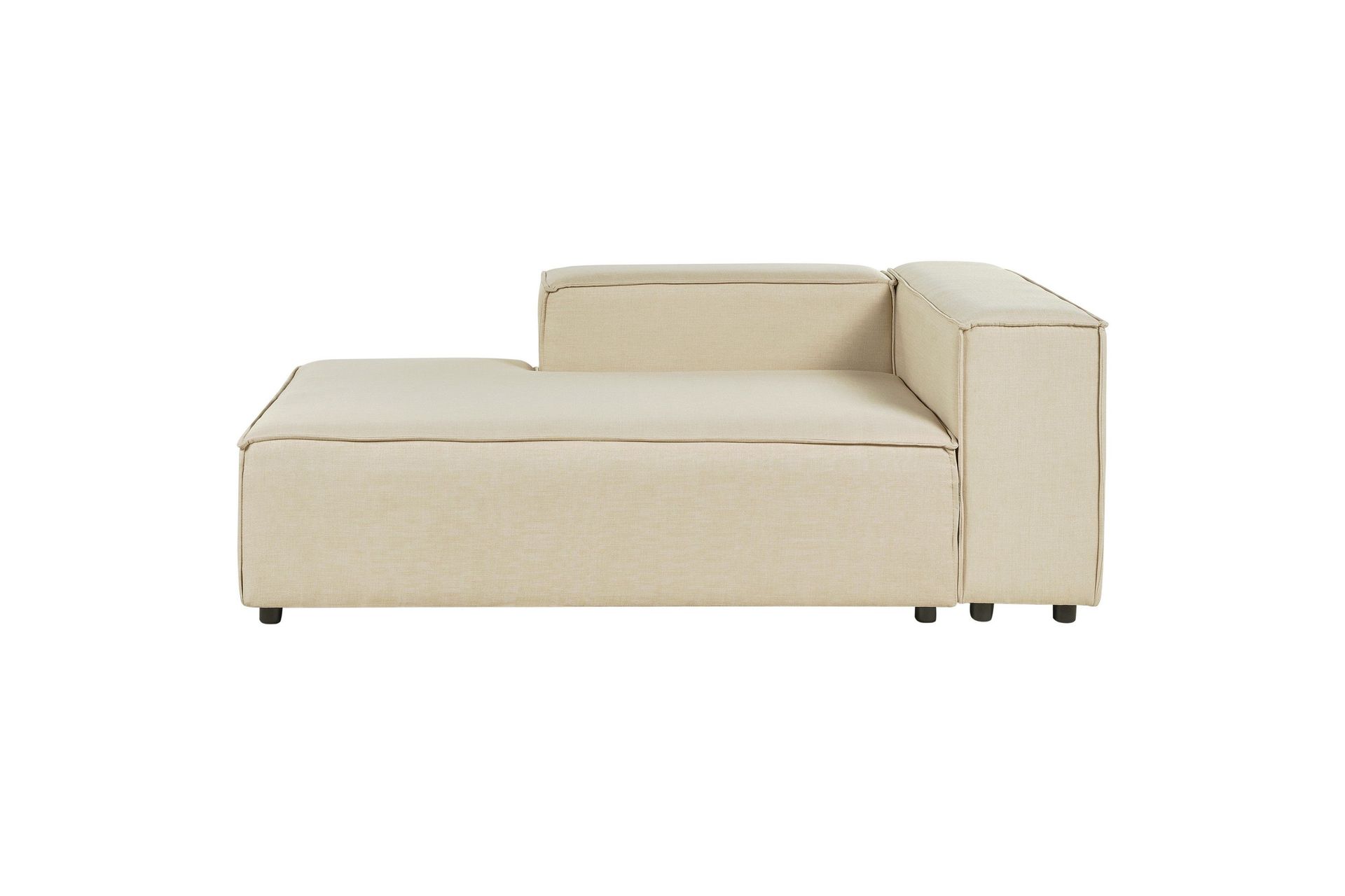 Tunda Sch&auml;slong 119 cm H&ouml;ger - Beige/Svart