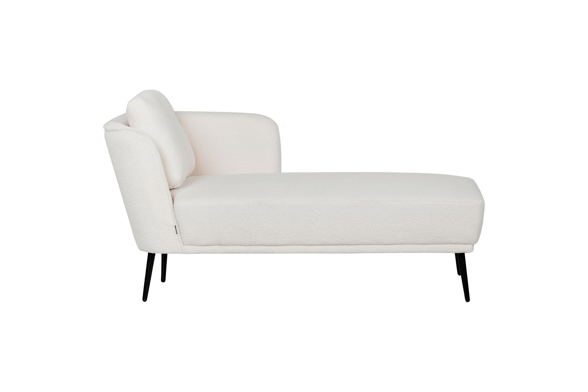 uklund schäslong 148 cm vänster - svart/vit