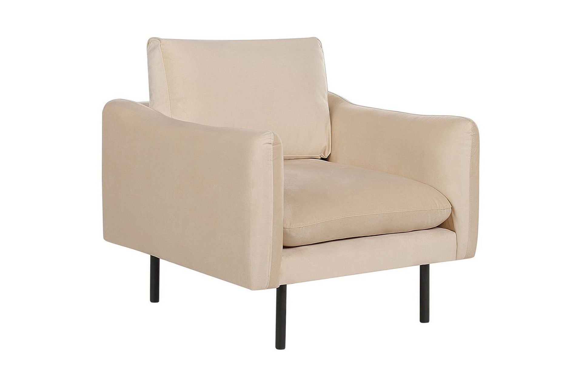 F&aring;t&ouml;lj Vinterbro - Beige, svart/Sammet