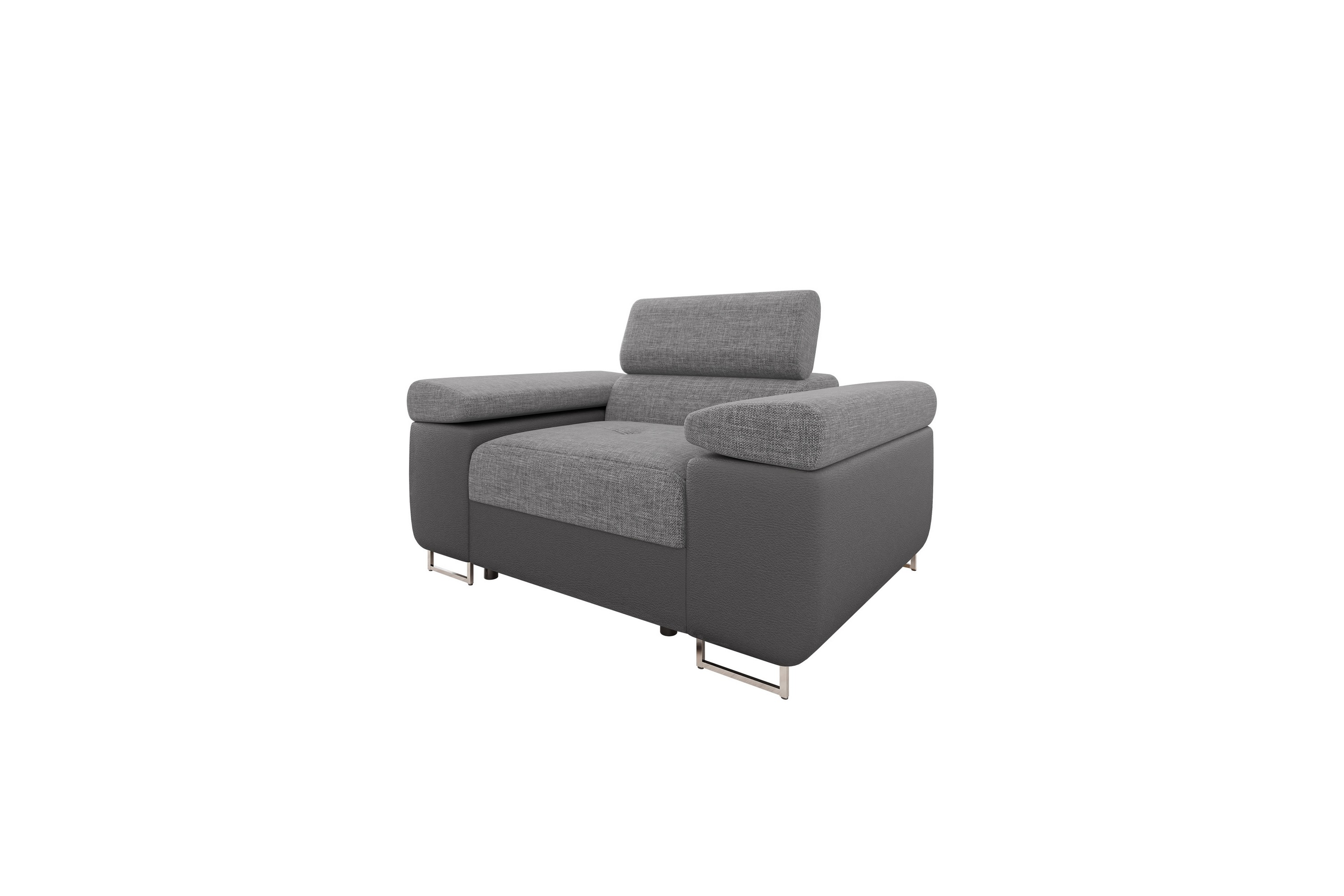 gabina fåtölj - beige/grå