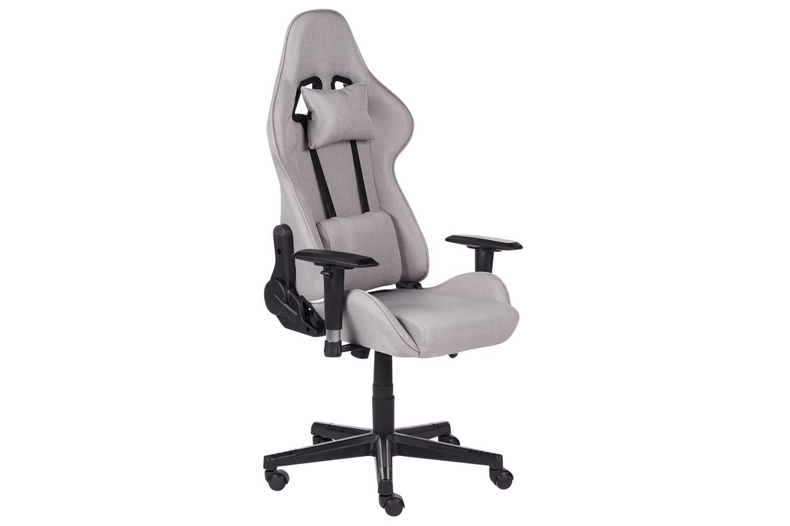 Gamingstol Warrior Ljusgråsvart Ljusgråsvart