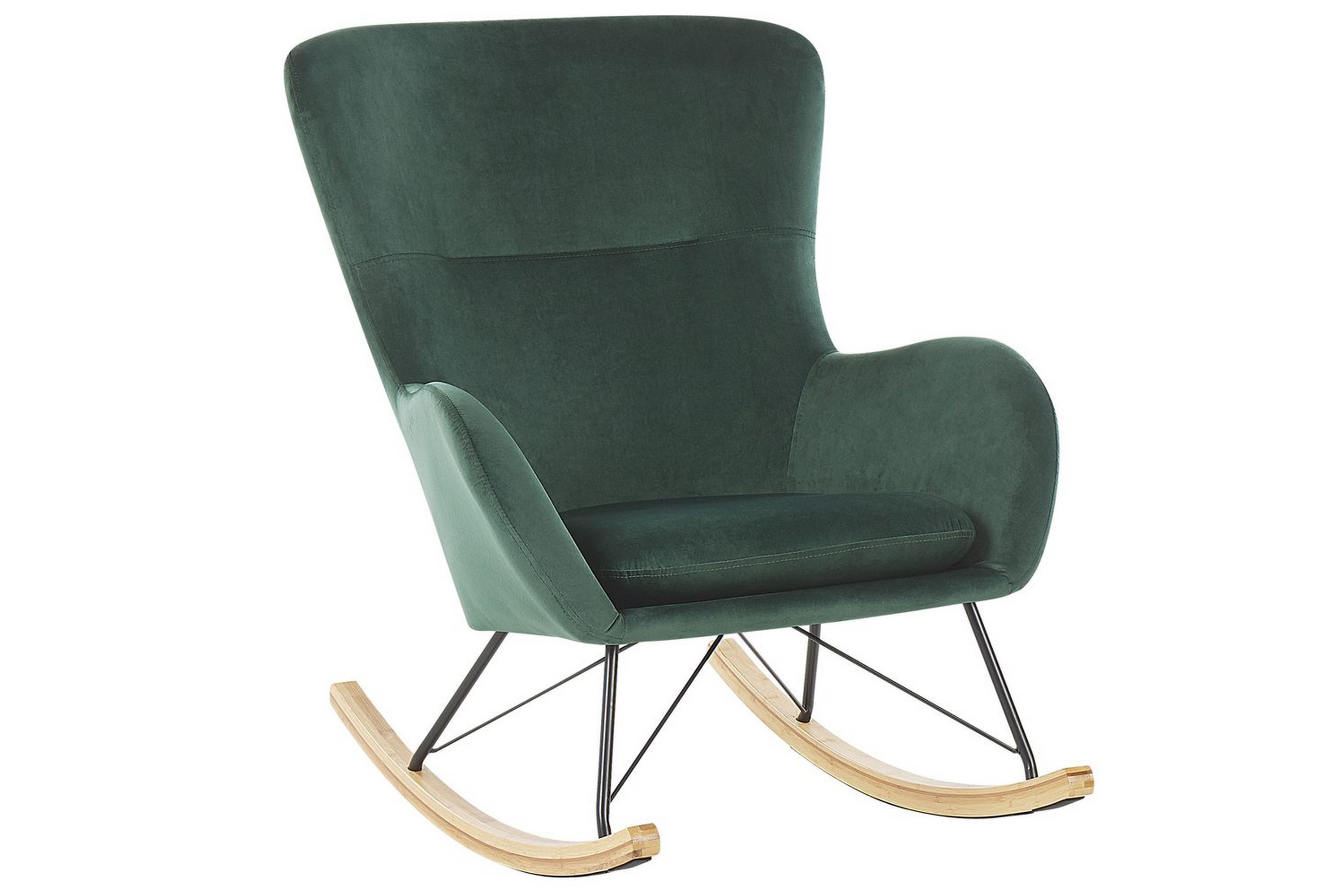 gungstol ellan - grönt, svart, ljust trä