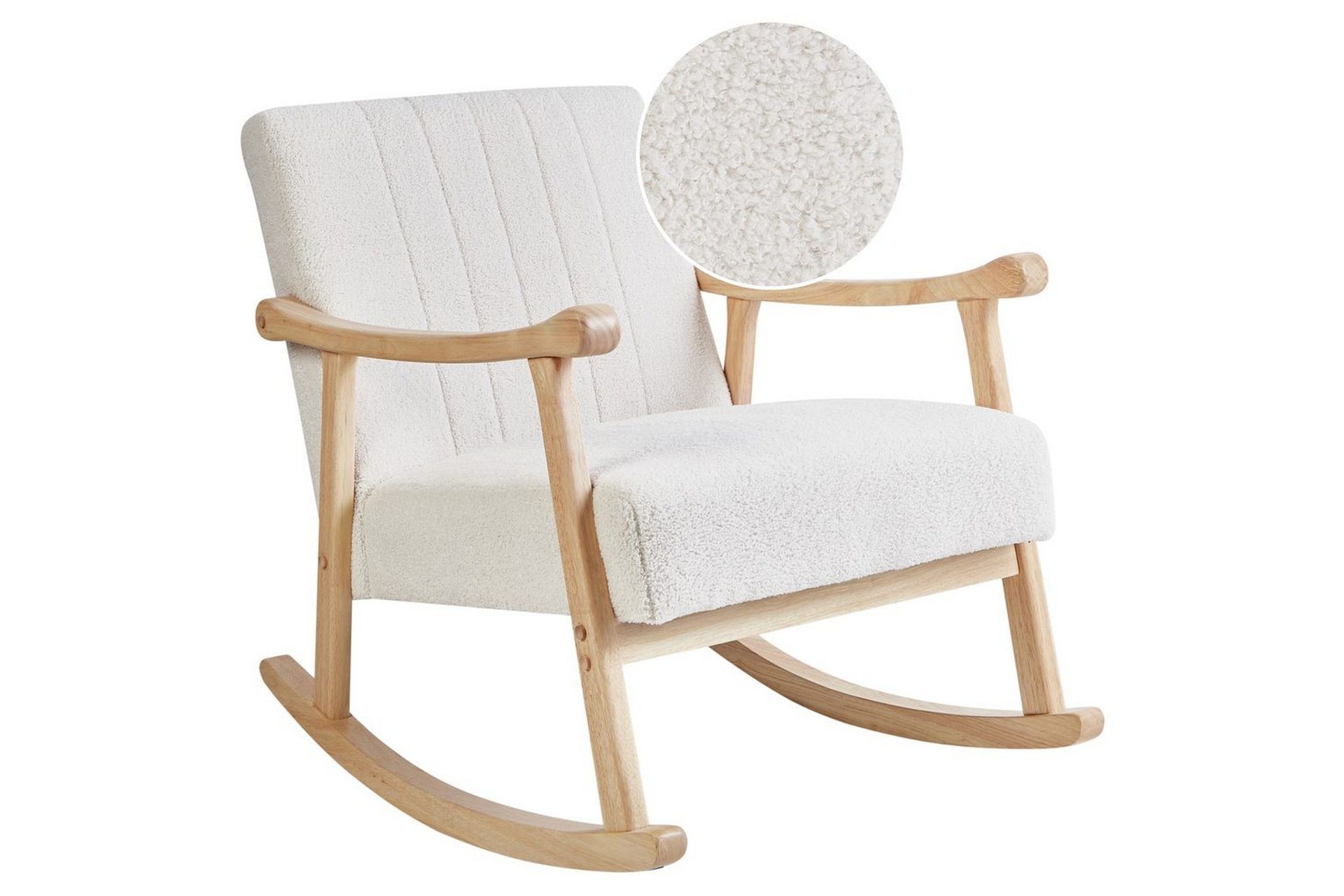 gungstol leknes - vit, brun