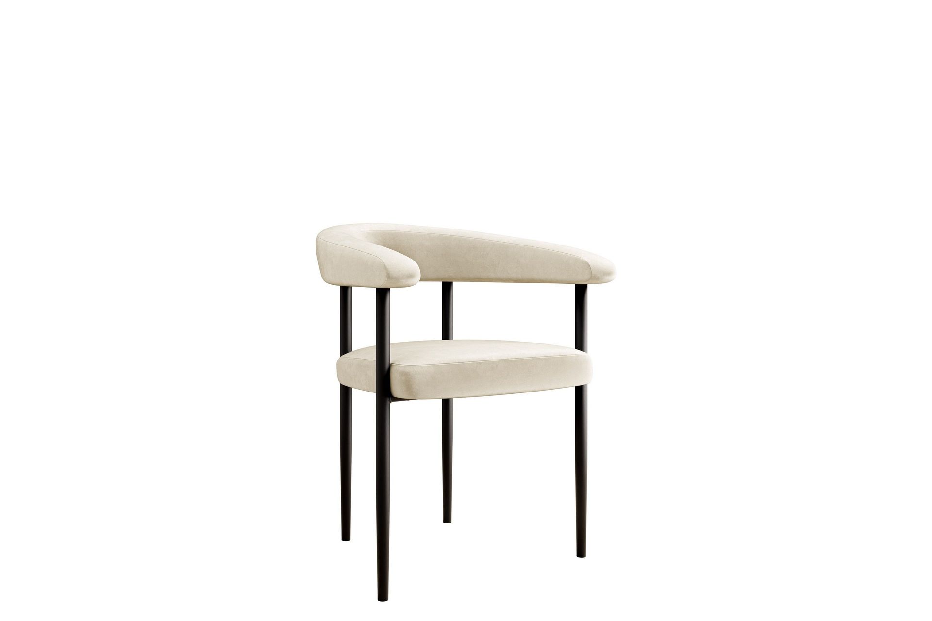 jacklyn karmstol - beige/svart