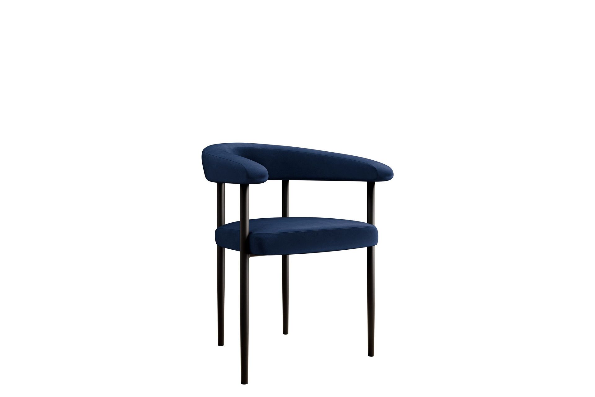 jacklyn karmstol - blå/svart