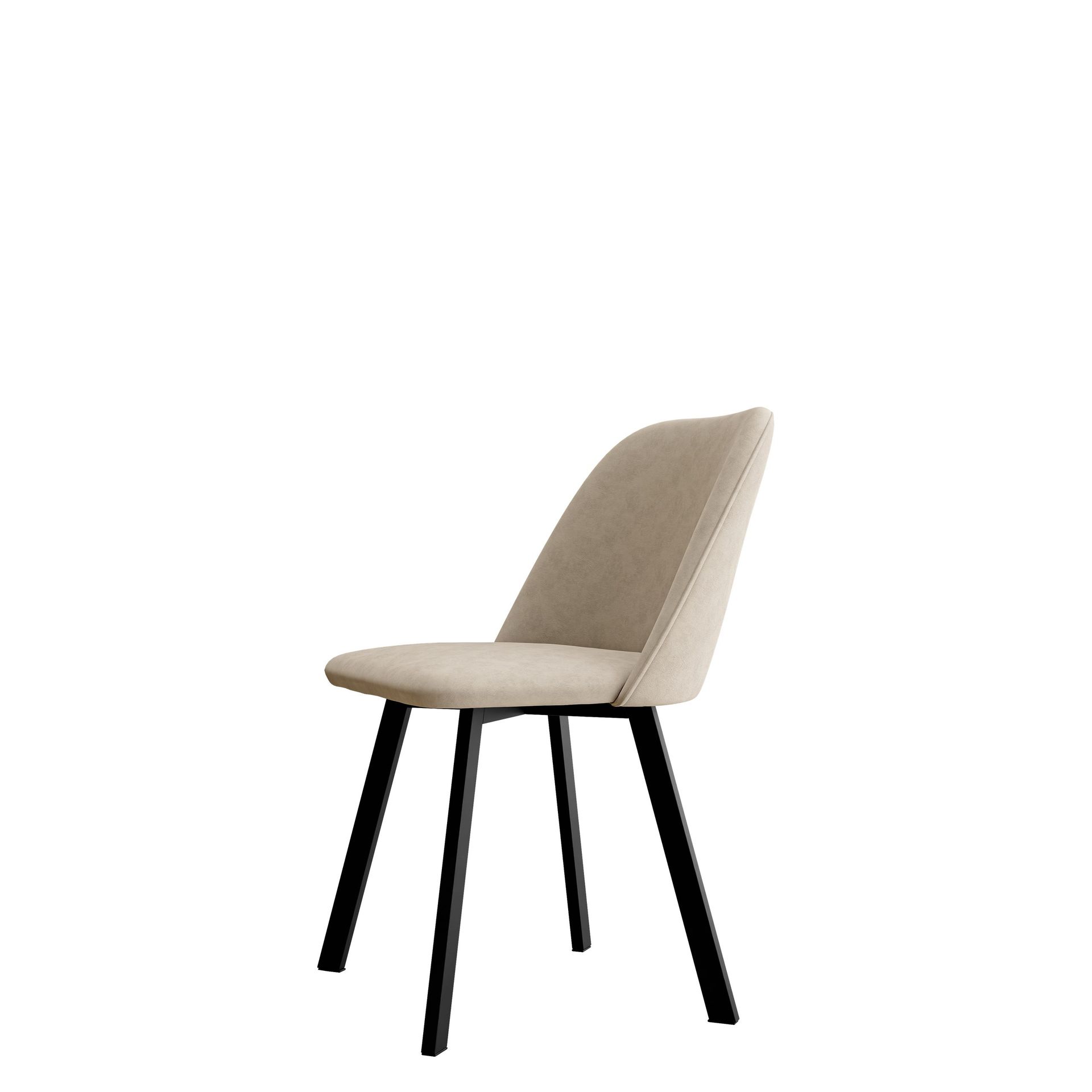 Jarlen Matstol - beige och svart
