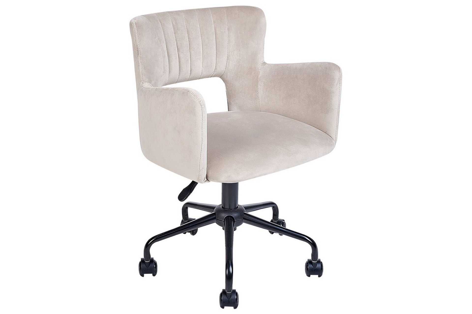 Kontorsstol Sanilac Beige/gr&aring;/svart - Beige/gr&aring;/svart