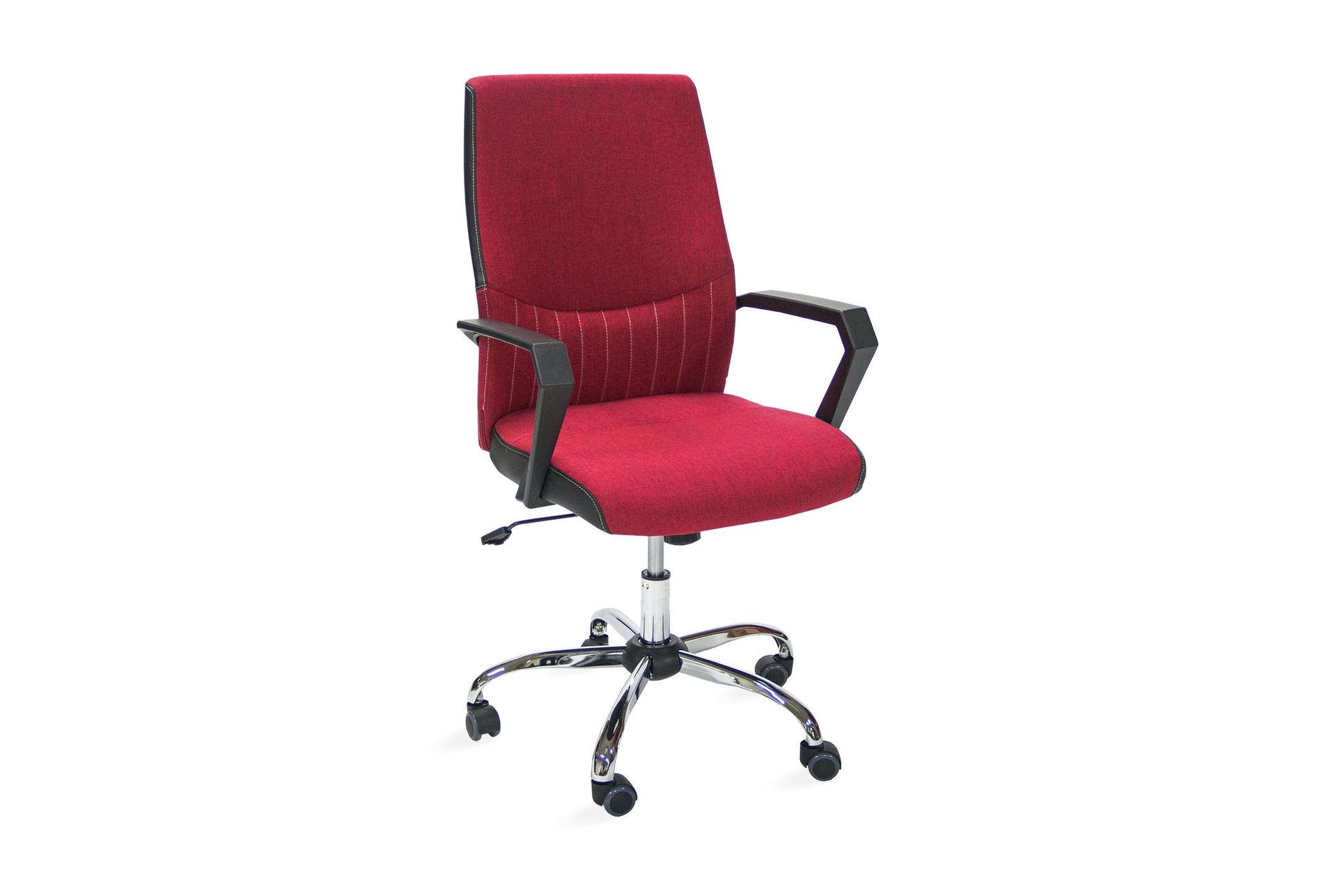 Kontorstol ANGELO 58x59x97-105cm f&auml;rg: r&ouml;d -