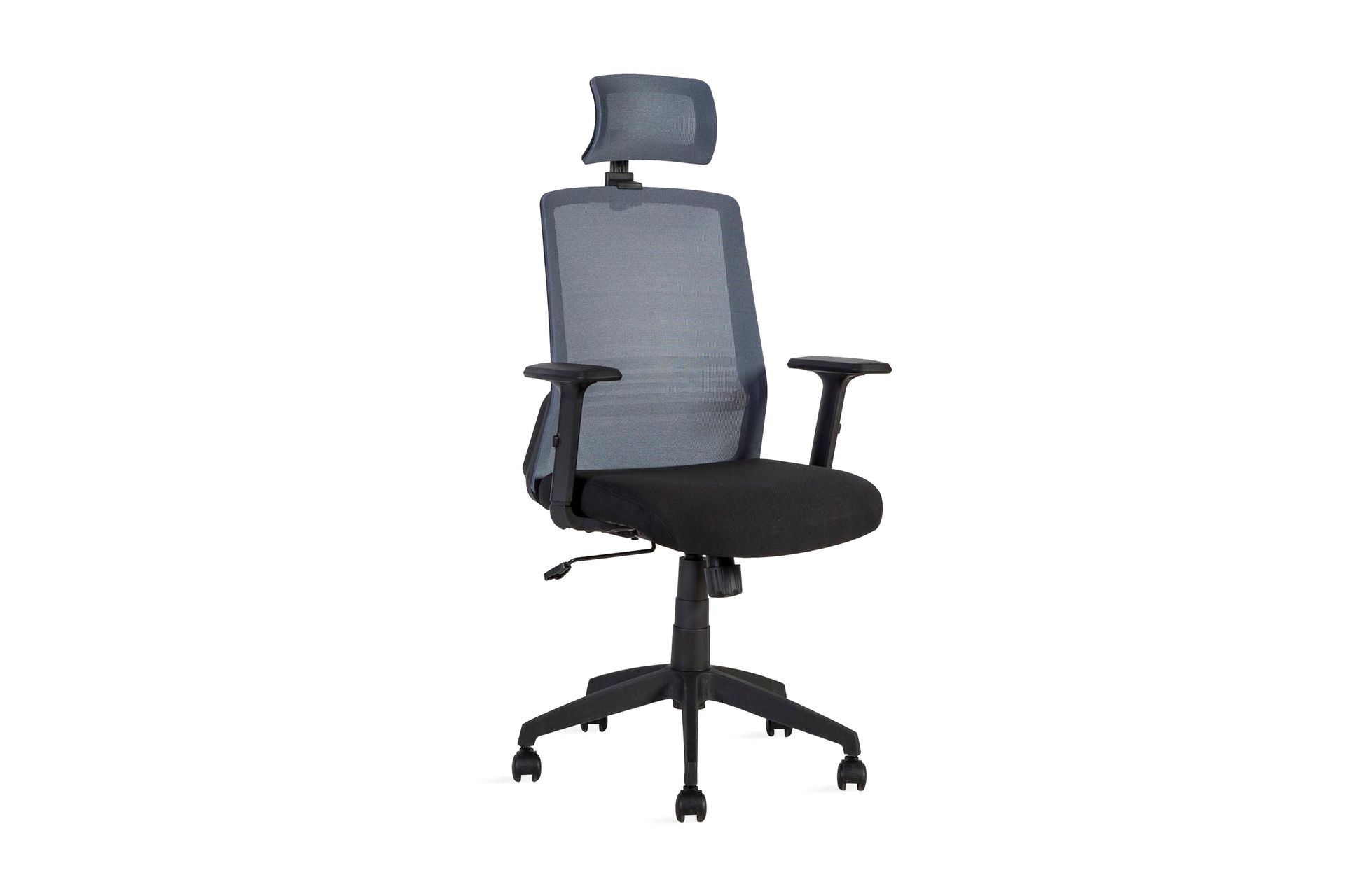 Kontorstol BRAVO 62x53xH107-1145 svart grå -
