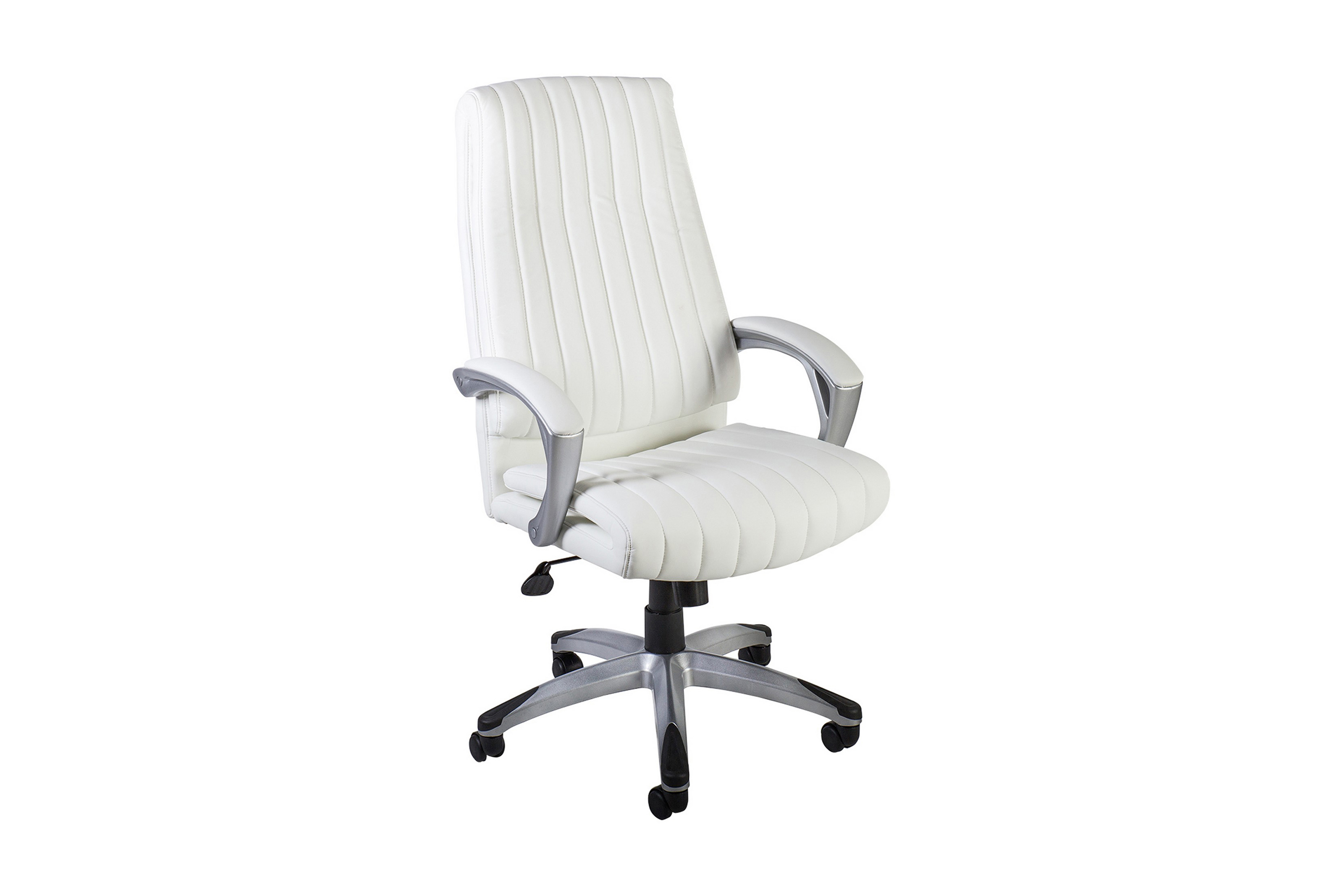Kontorstol Elegant 625x765xh112-1195 cm Vit