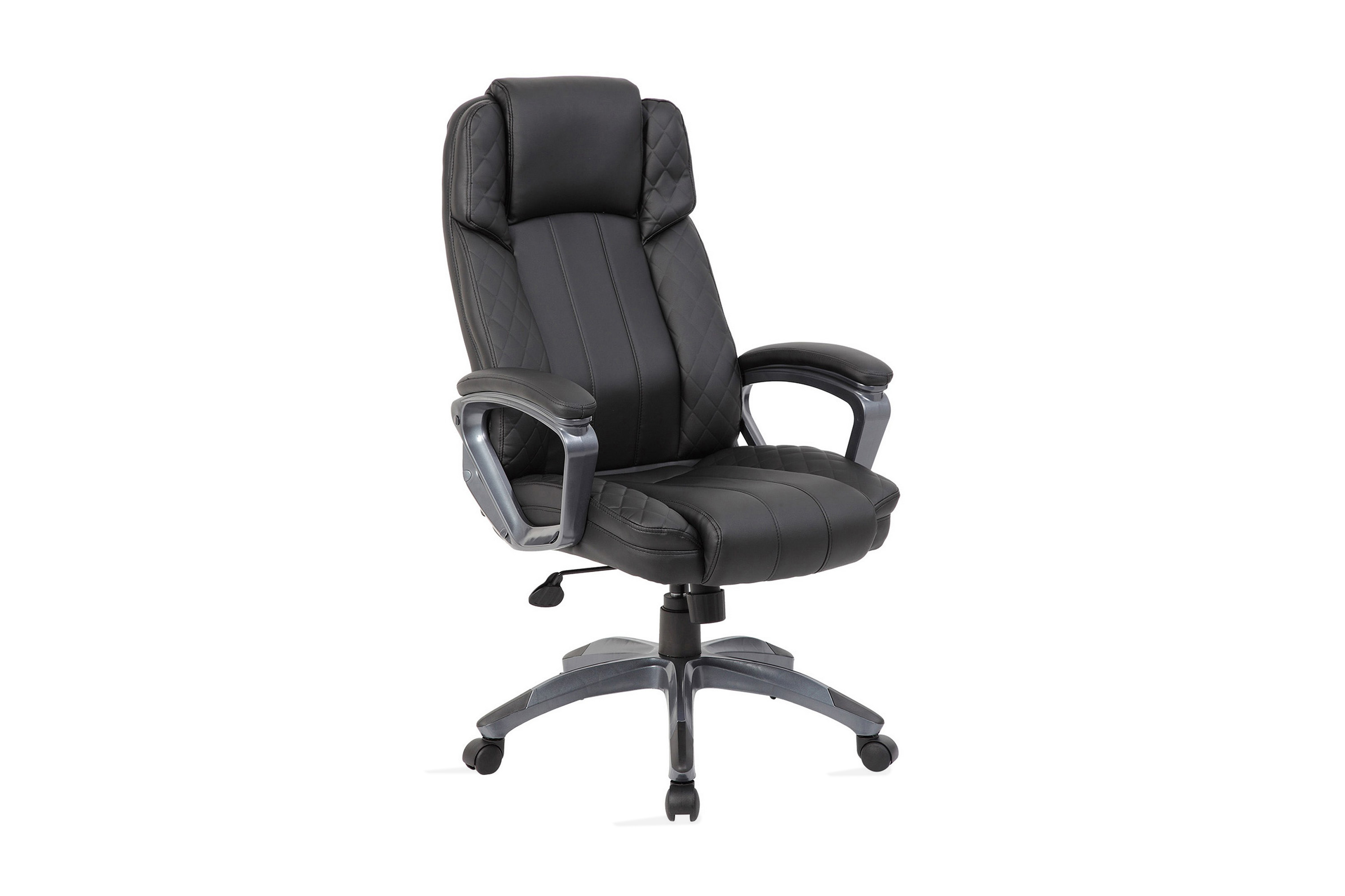 Kontorstol HÅRD 66x755xH116-1235cm färg-svart