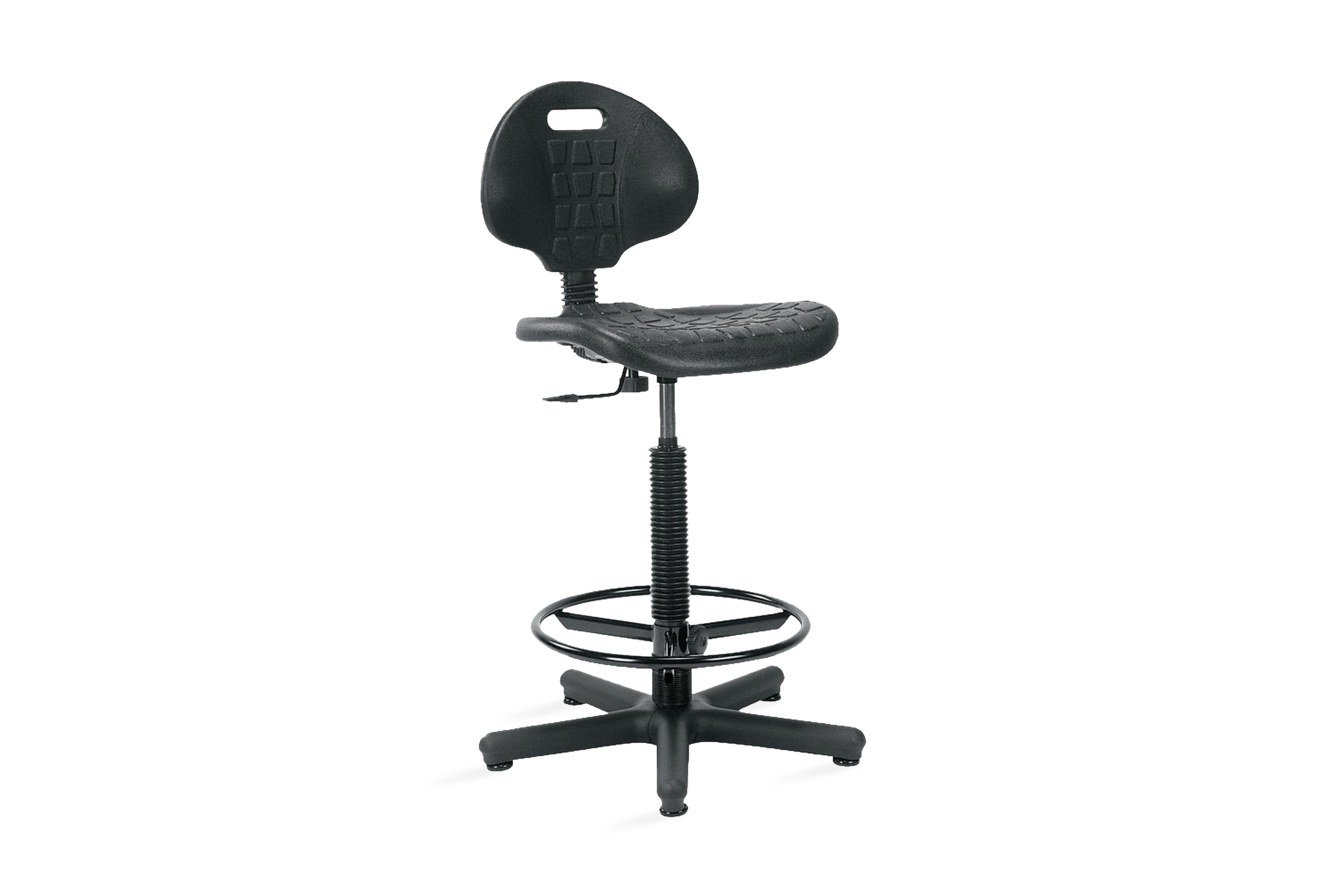 Kontorstol Hög Nargo 71x71xh89-120 cm Svart