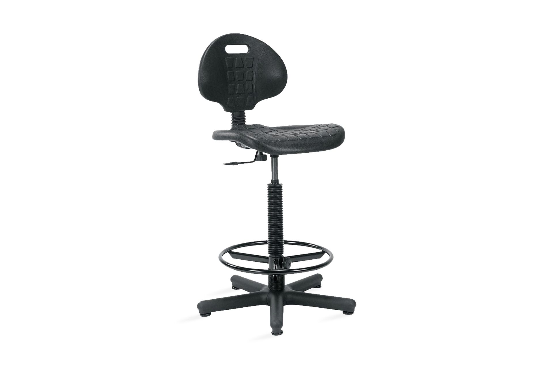 Kontorstol Hög Nargo 71x71xh89-120 cm Svart -