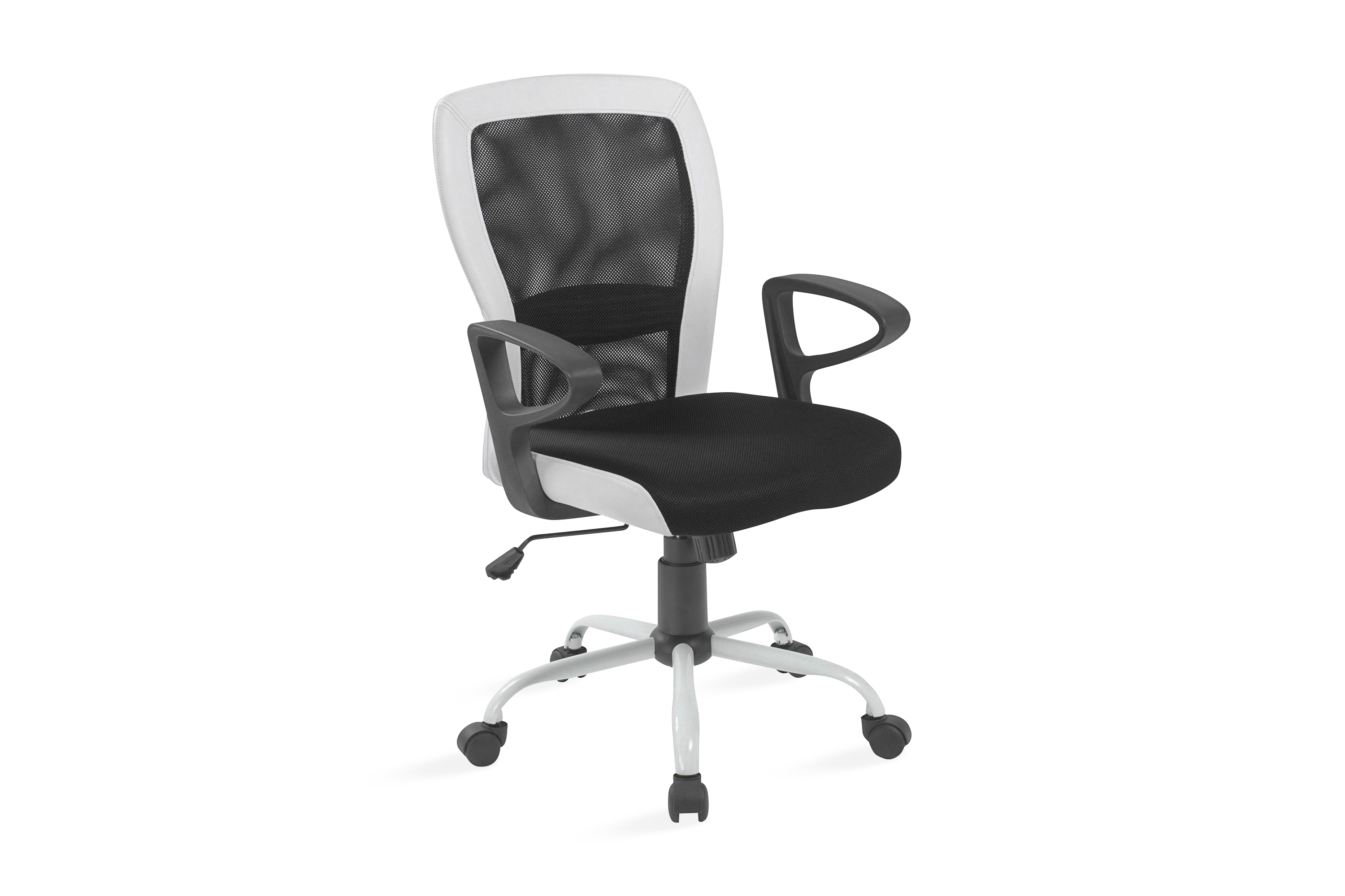 Kontorstol Leno 60x57xh91/985 cm Svart