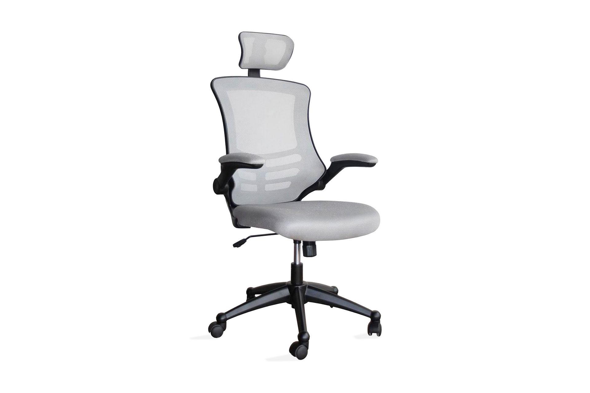 Kontorstol Ragusa 665xd51xh117-126 cm Gr&aring; -