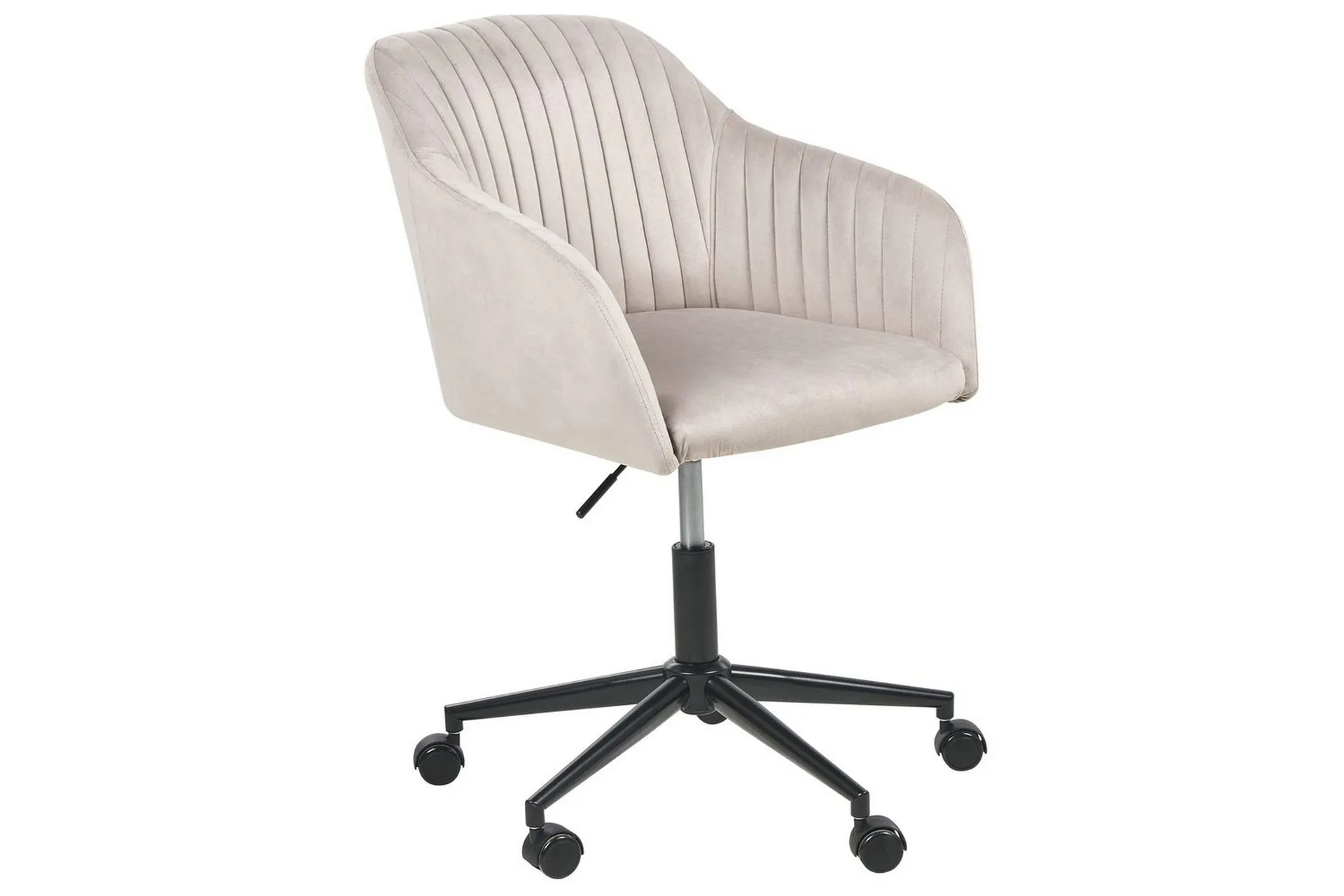 Kontorsstol Venice Beige/svart - Beige/svart