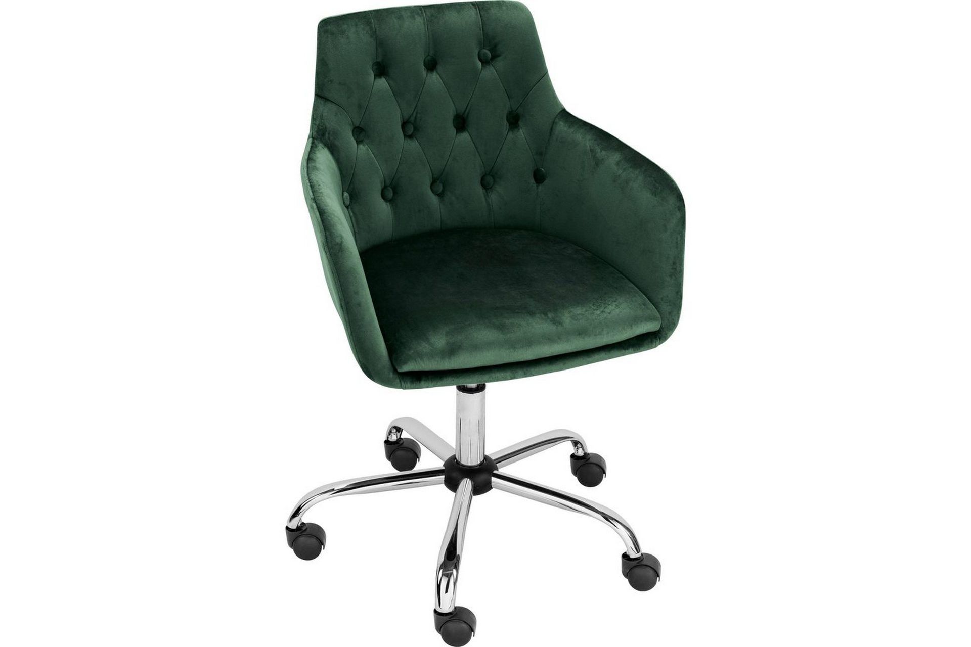 Kontorsstol Perry M&ouml;rkgr&ouml;n - M&ouml;rkgr&ouml;n