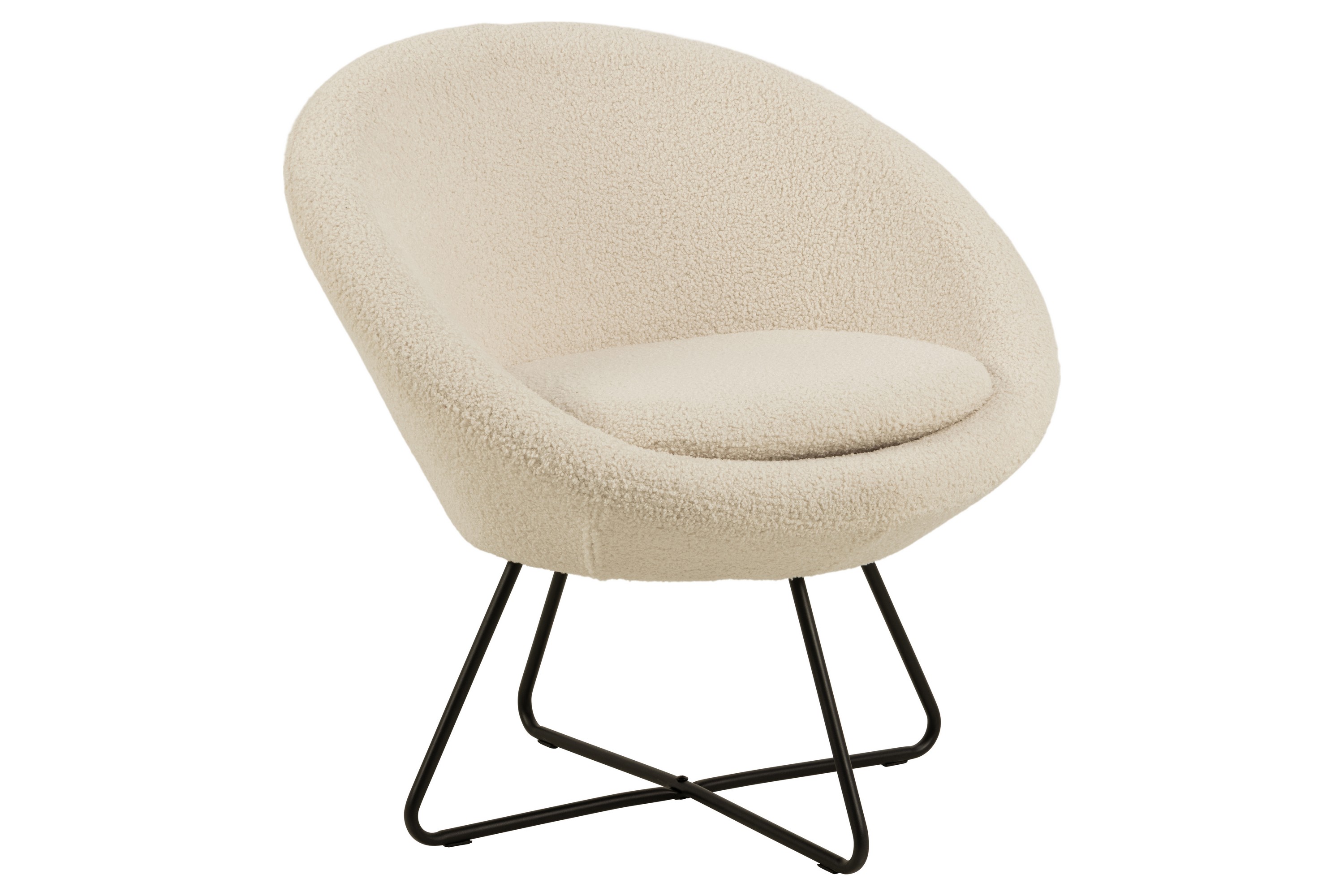 Loungefåtölj Viande Beige