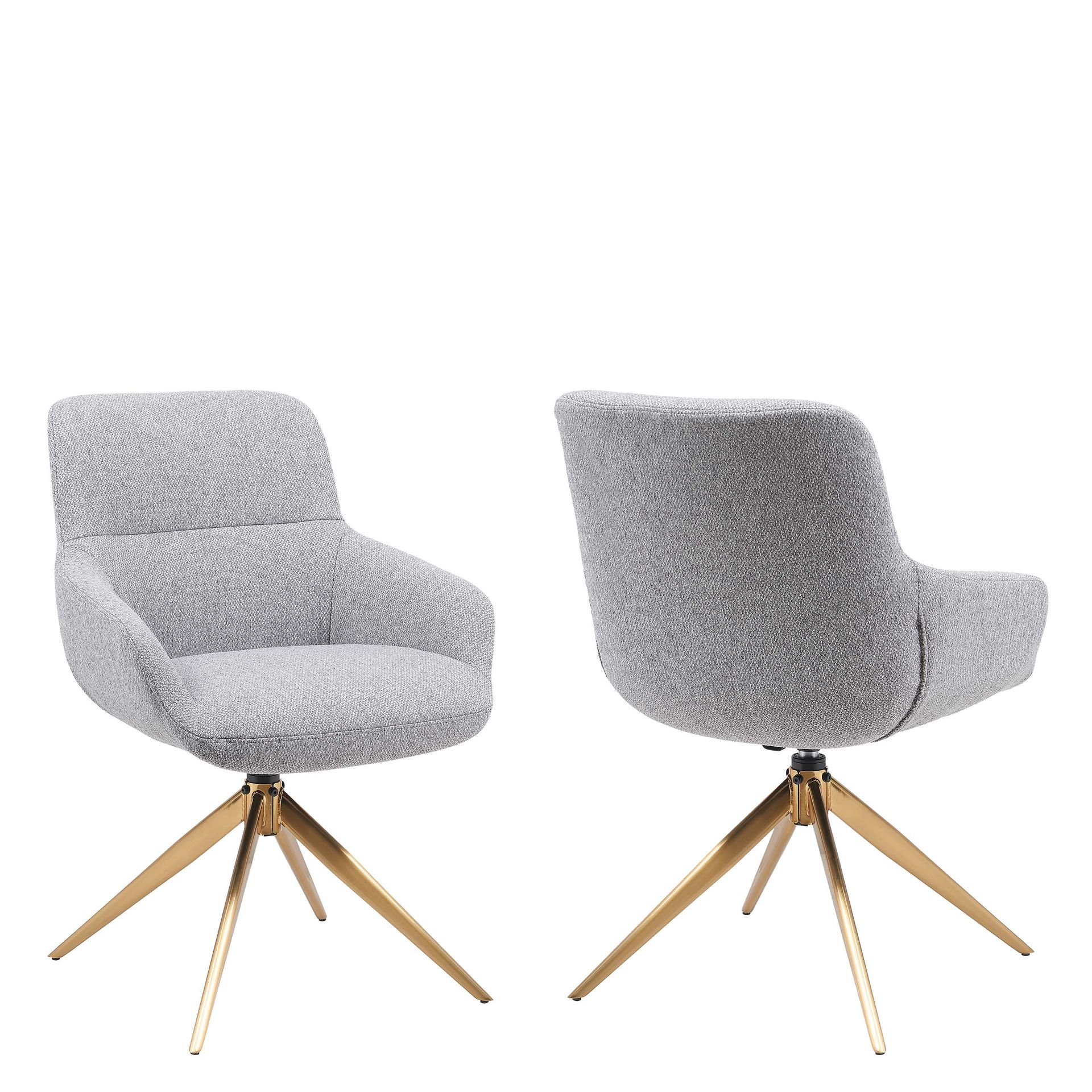 Lyrin Kontorsstol 2-pack - Gr&aring;