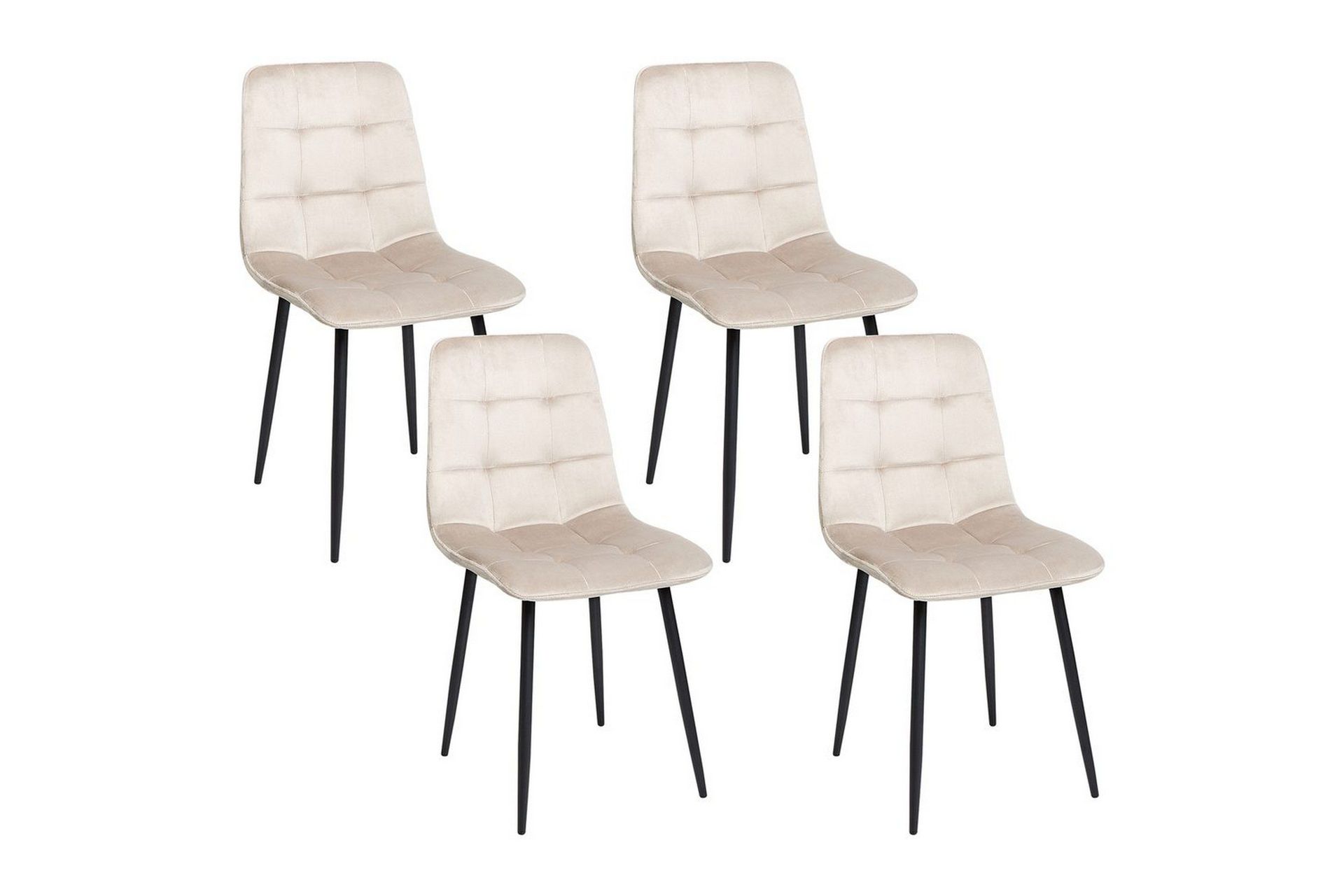 Matsalsstol Powell set om 4 -
