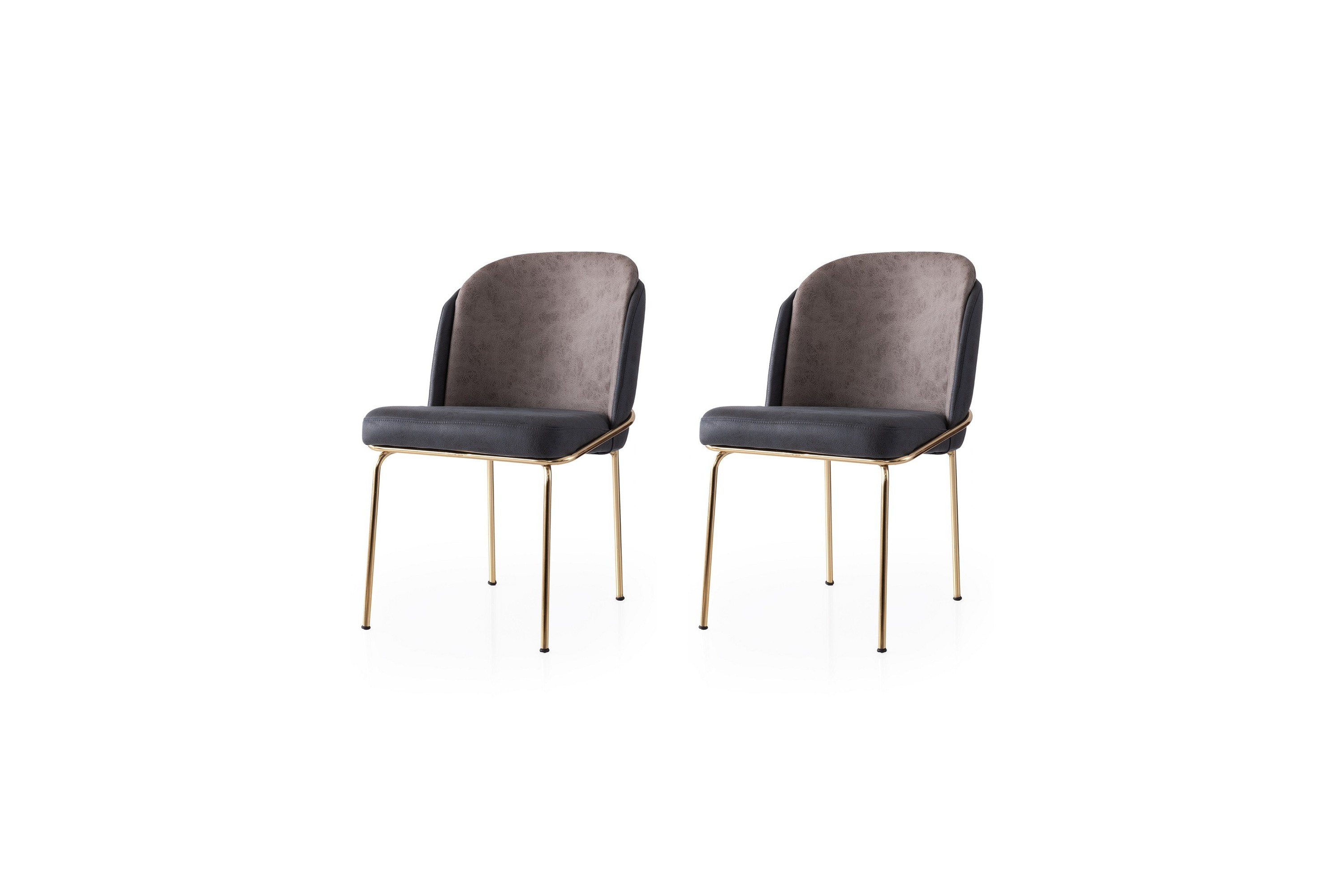 Matstol Devonte Guld/Antracit