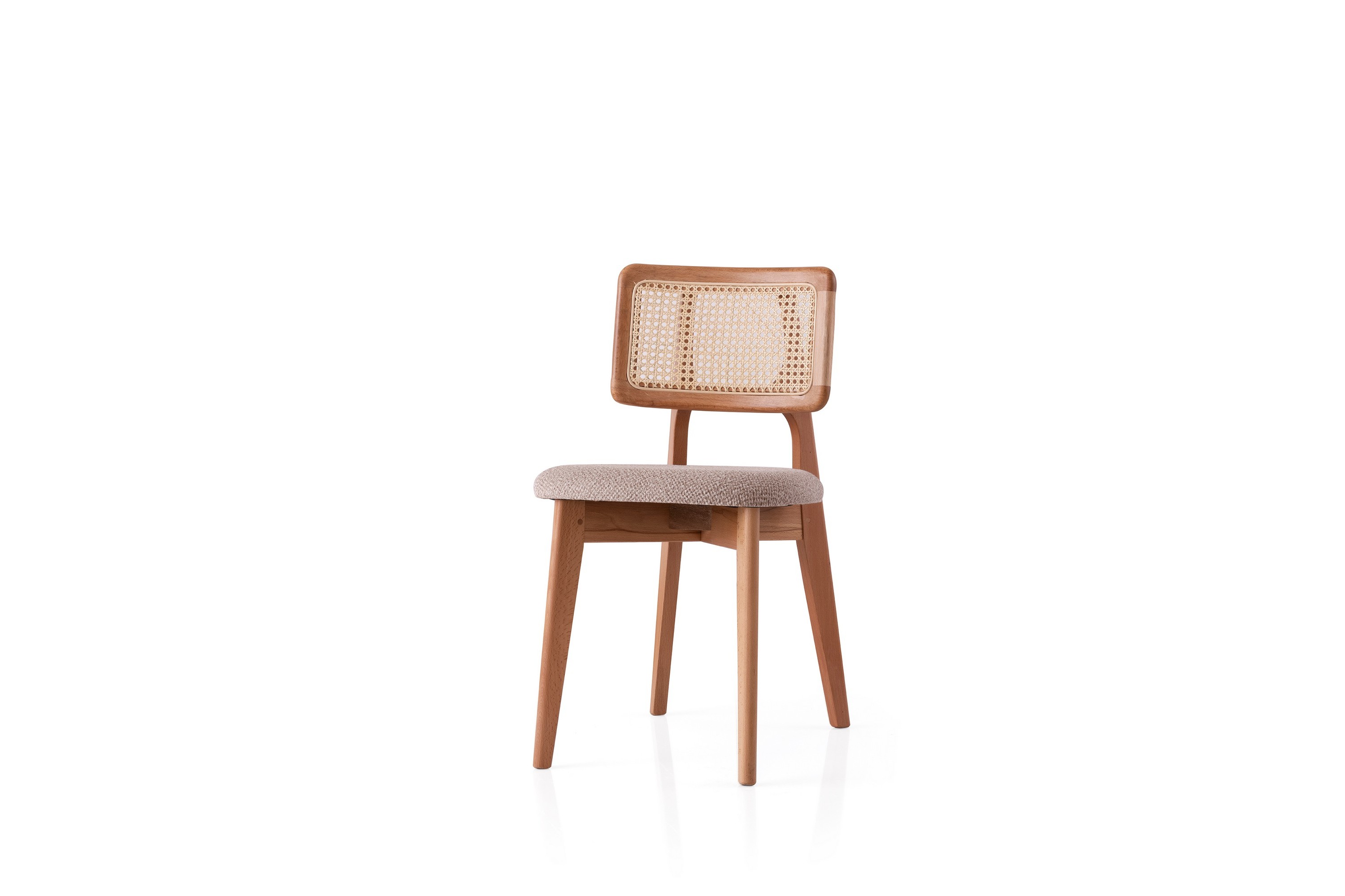 Matstol Eyla Ek/Beige