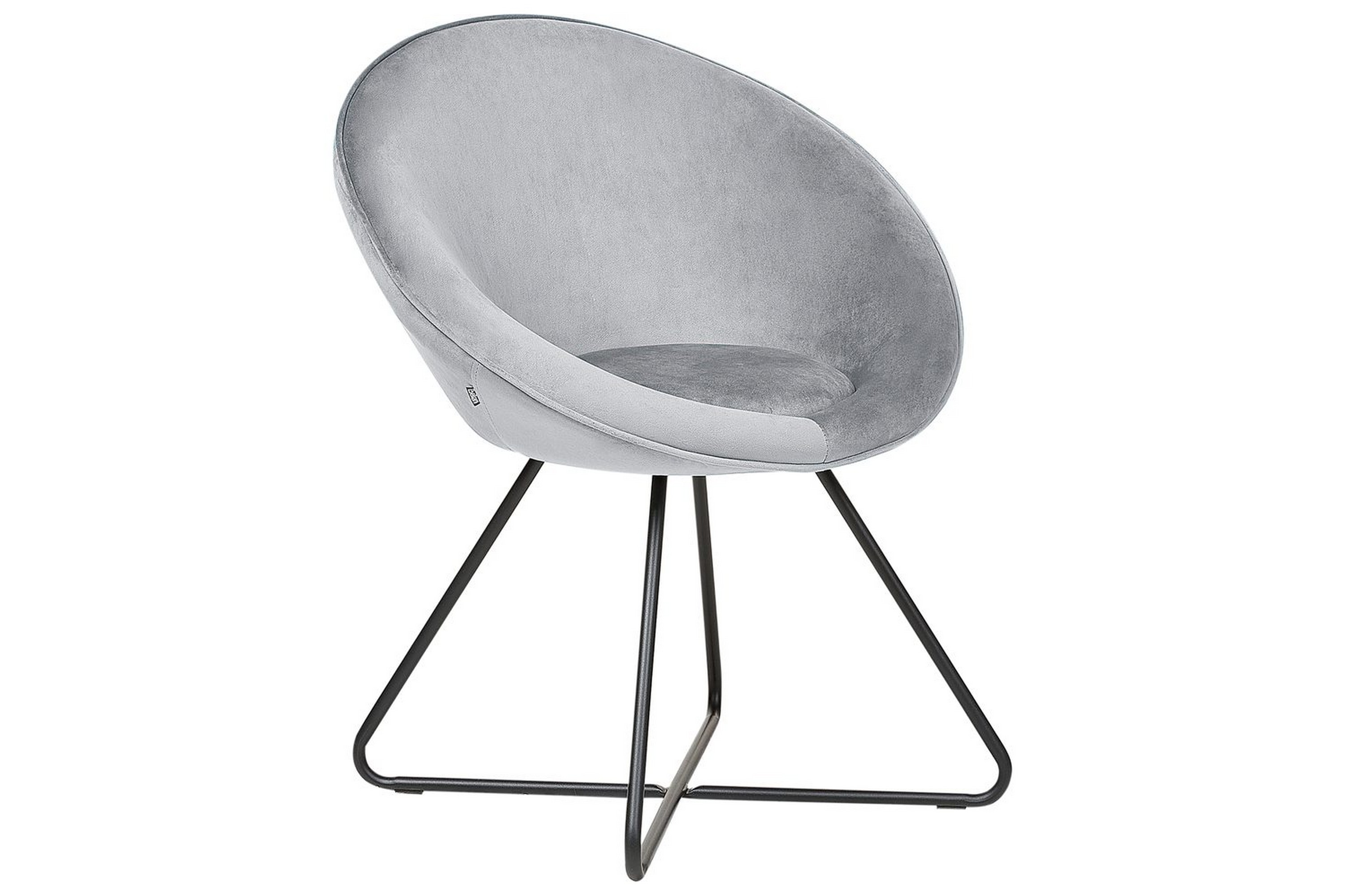 matstol floby ll - grå, svart