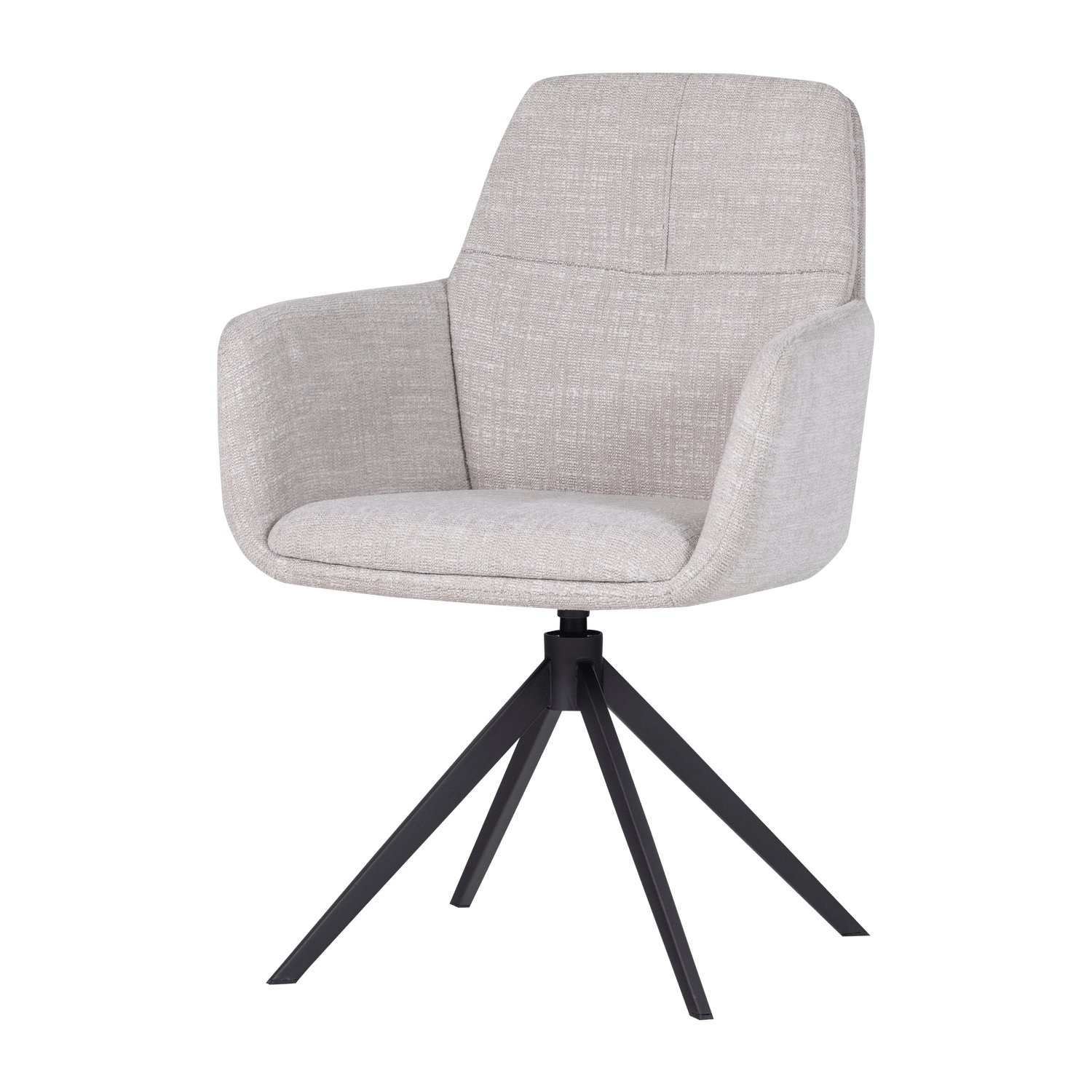 Matstol Grant med snurrfunktion - Natur Melange