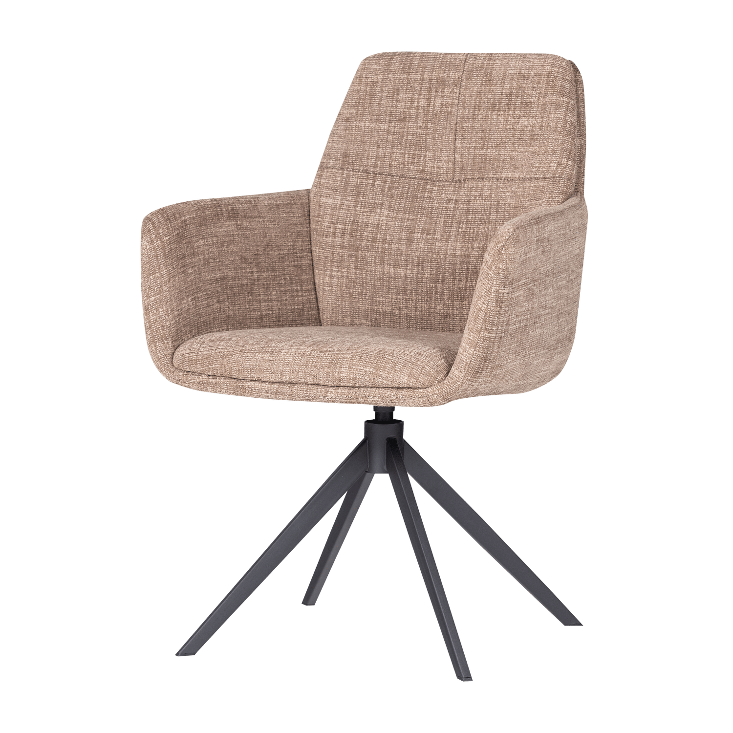 Matstol Grant med snurrfunktion - Sand Melange