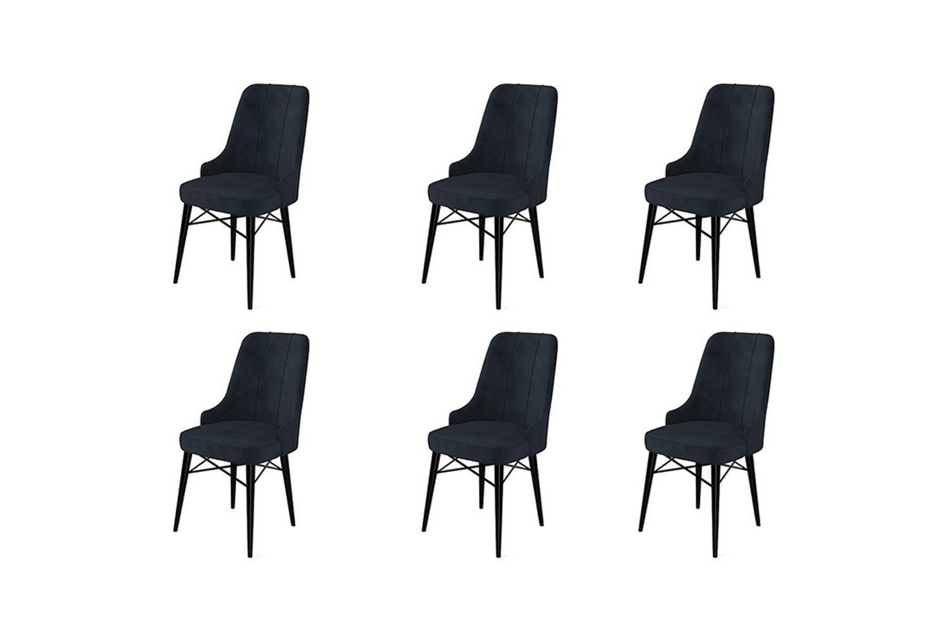 Matstol Jandela Antracit / Svart - Antracit / Svart